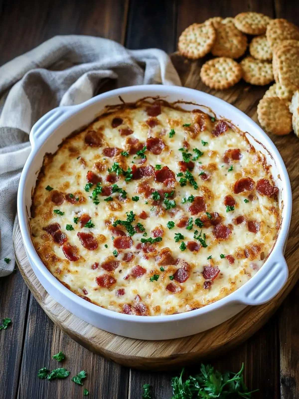 Irresistible Hot Smoked Gouda Bacon Dip for Game Day Fun 2 Hot Smoked Gouda Bacon Dip