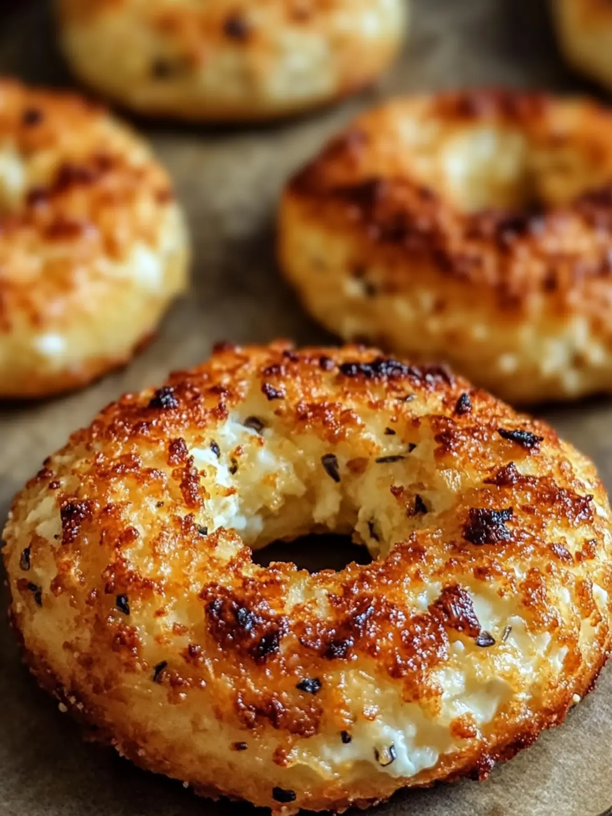 Garlic-Parmesan Cottage Cheese Bagels You'll Crave Daily 4 Garlic-Parmesan Cottage Cheese Bagels
