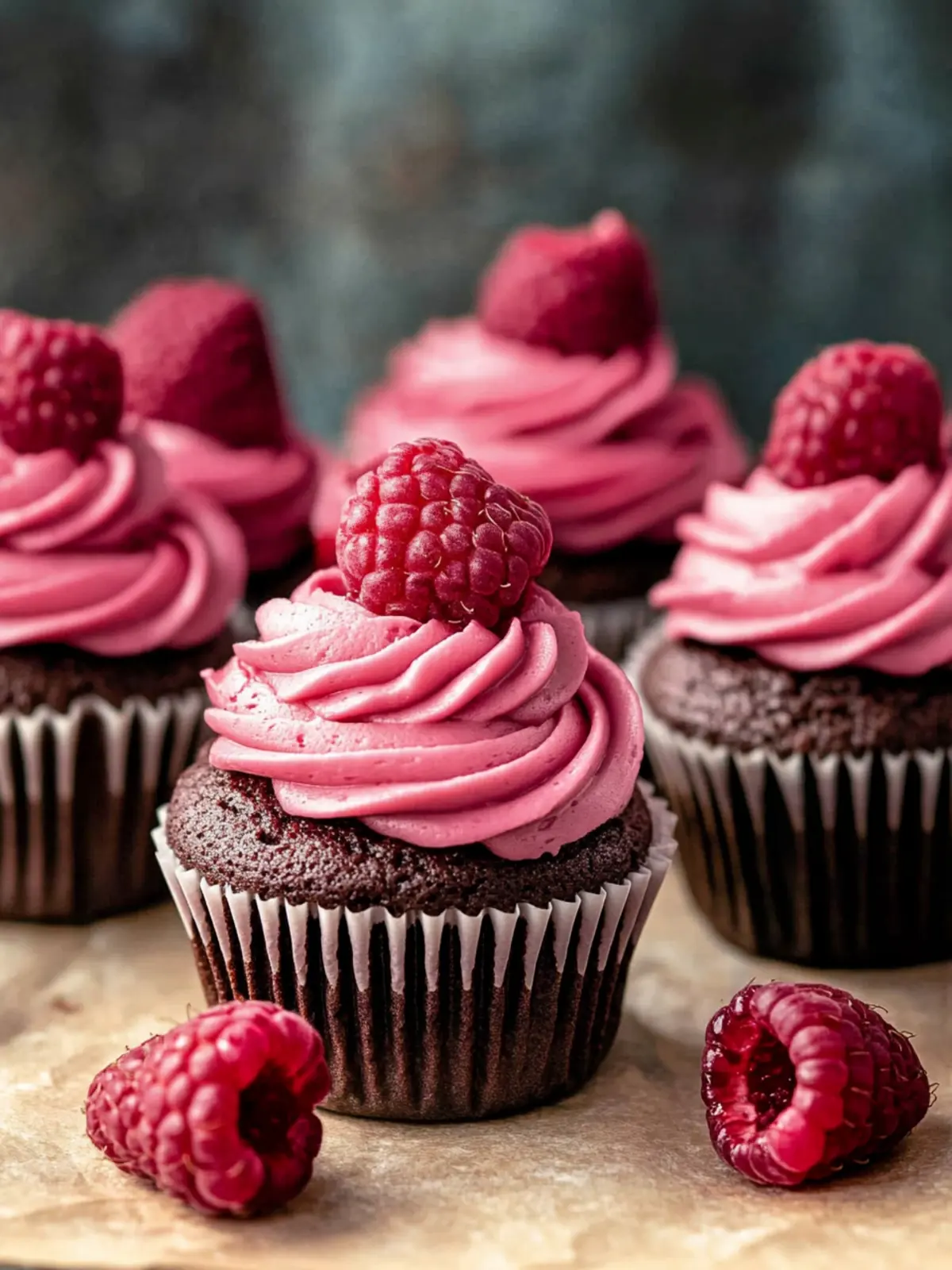 Irresistible Chocolate Raspberry Cupcakes for Any Celebration 3 Chocolate Raspberry Cupcakes