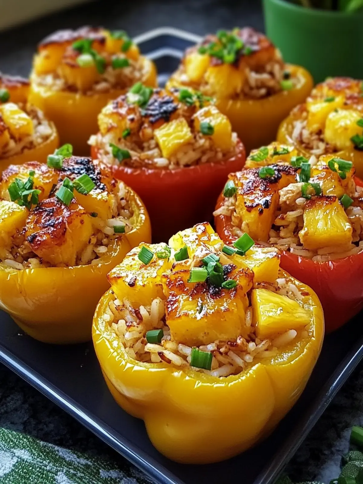 Teriyaki Pineapple Chicken Rice Stuffed Peppers for Your Next Feast 5 Teriyaki Pineapple Chicken Rice Stuffed Peppers