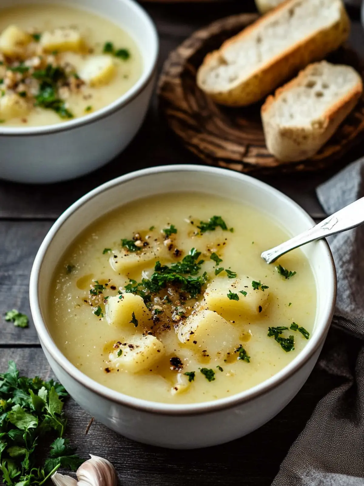 Warm Up with Roasted Garlic Potato Soup That Nourishes the Soul 4 Roasted Garlic Potato Soup