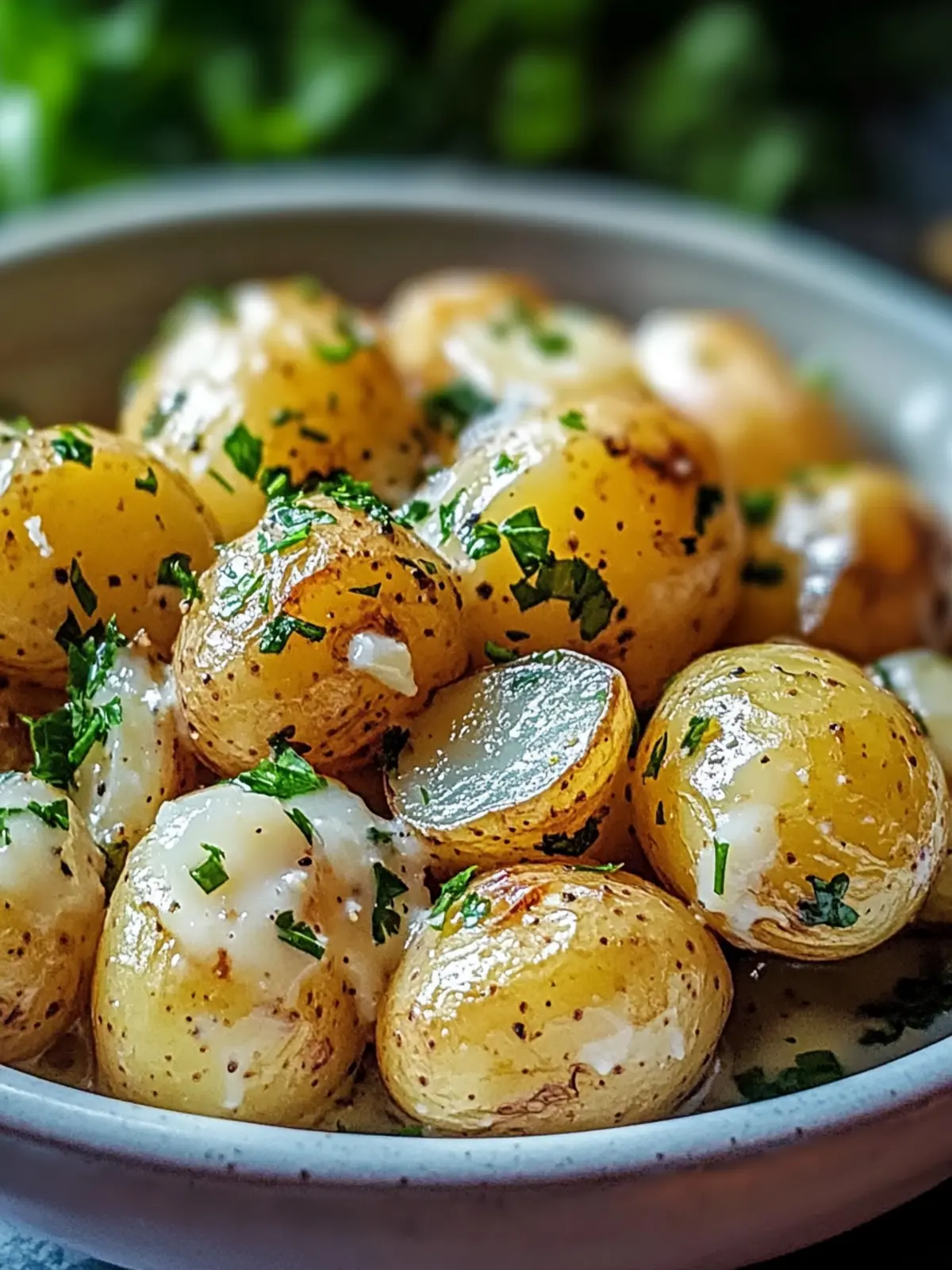 Creamy Garlic Baby Potatoes That Steal the Show at Dinner 2 Creamy Garlic Baby Potatoes
