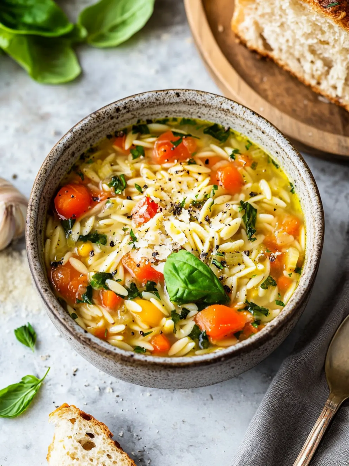 Mediterranean Orzo Soup: A Heartwarming Bowl of Flavor 4 Mediterranean Orzo Soup