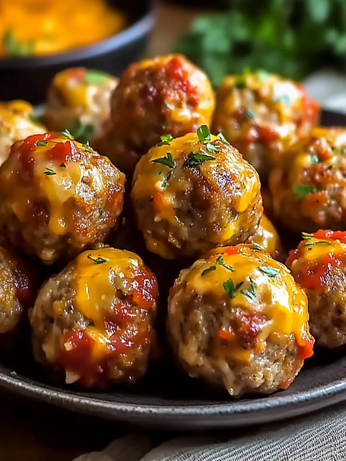 Spicy Cream Cheese Sausage Balls with Rotel for Quick Bites 5 Spicy Cream Cheese Sausage Balls with Rotel