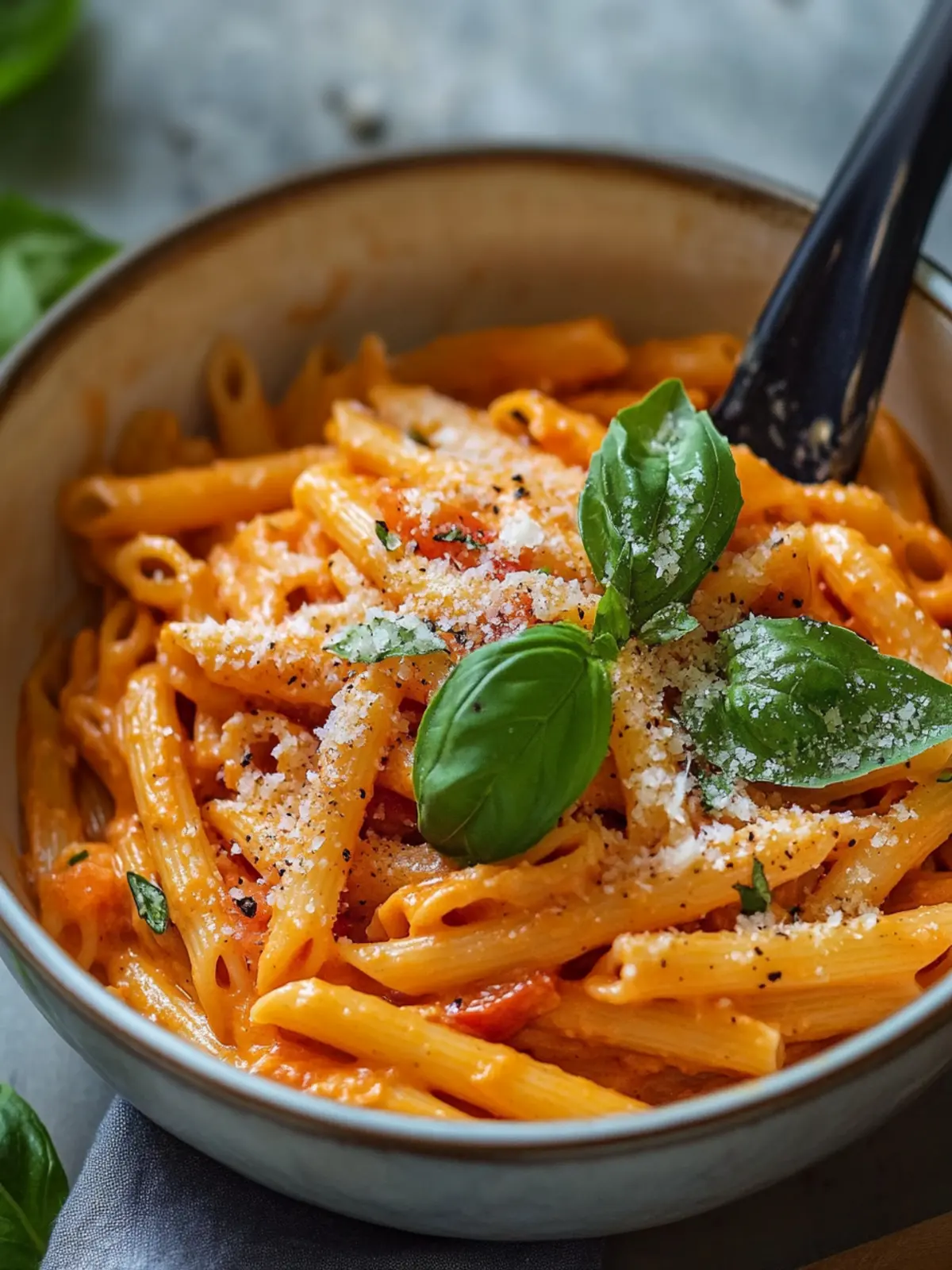 Vegan Creamy Tomato Pasta with Coconut Milk in 30 Minutes 5 Vegan Creamy Tomato Pasta with Coconut Milk