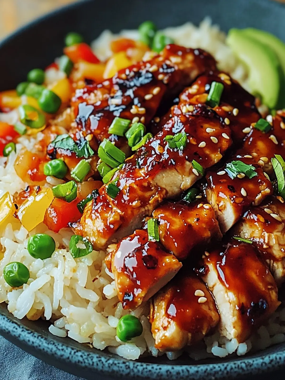 Honey BBQ Chicken Rice: Quick One-Pan Wonder Anyone Can Make 5 Honey BBQ Chicken Rice