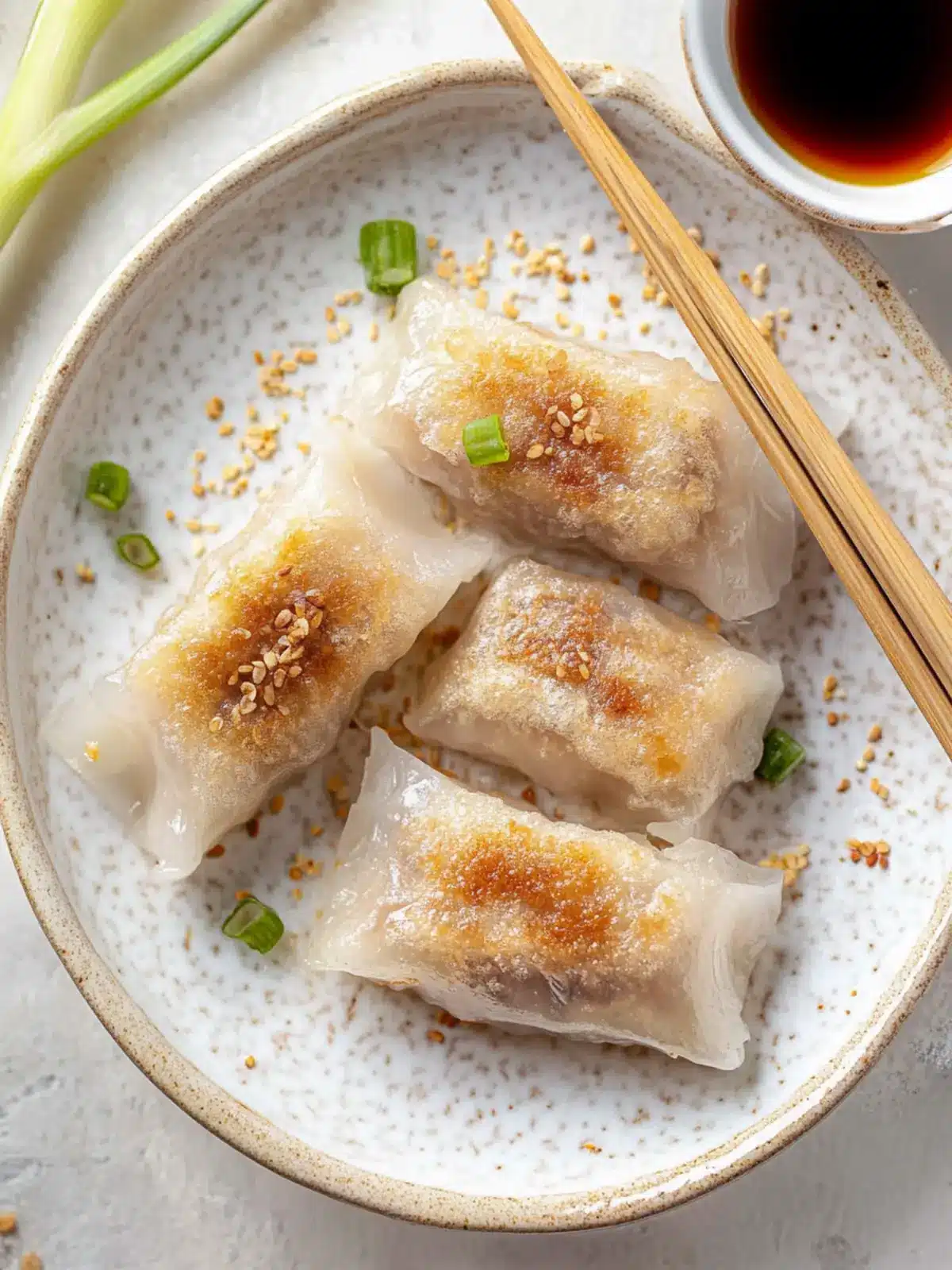 Crispy Rice Paper Dumplings: Irresistibly Crunchy and Flavorful 2 Crispy Rice Paper Dumplings