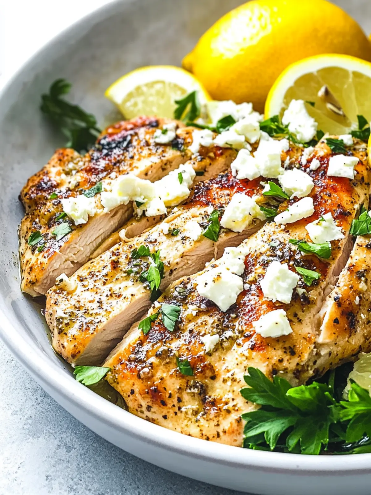 Savor Greek Chicken with Lemon and Feta in 40 Minutes 2 Greek Chicken with Lemon and Feta