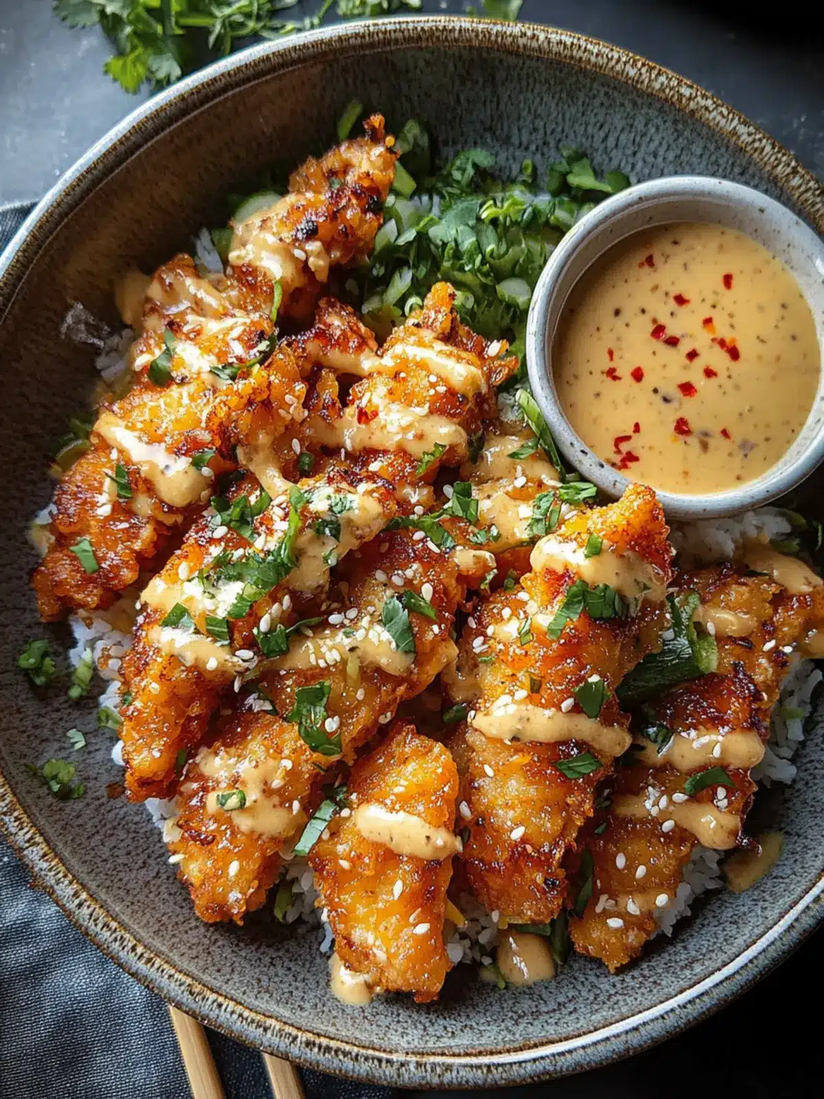 Crispy Bang Bang Chicken with Homemade Spicy Sauce Delight 3 Bang Bang Chicken
