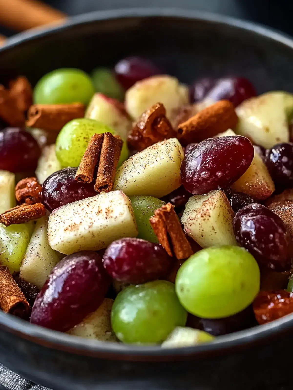 Cinnamon Apple Grape Salad: A Refreshing Delight You’ll Love 4 Cinnamon Apple Grape Salad
