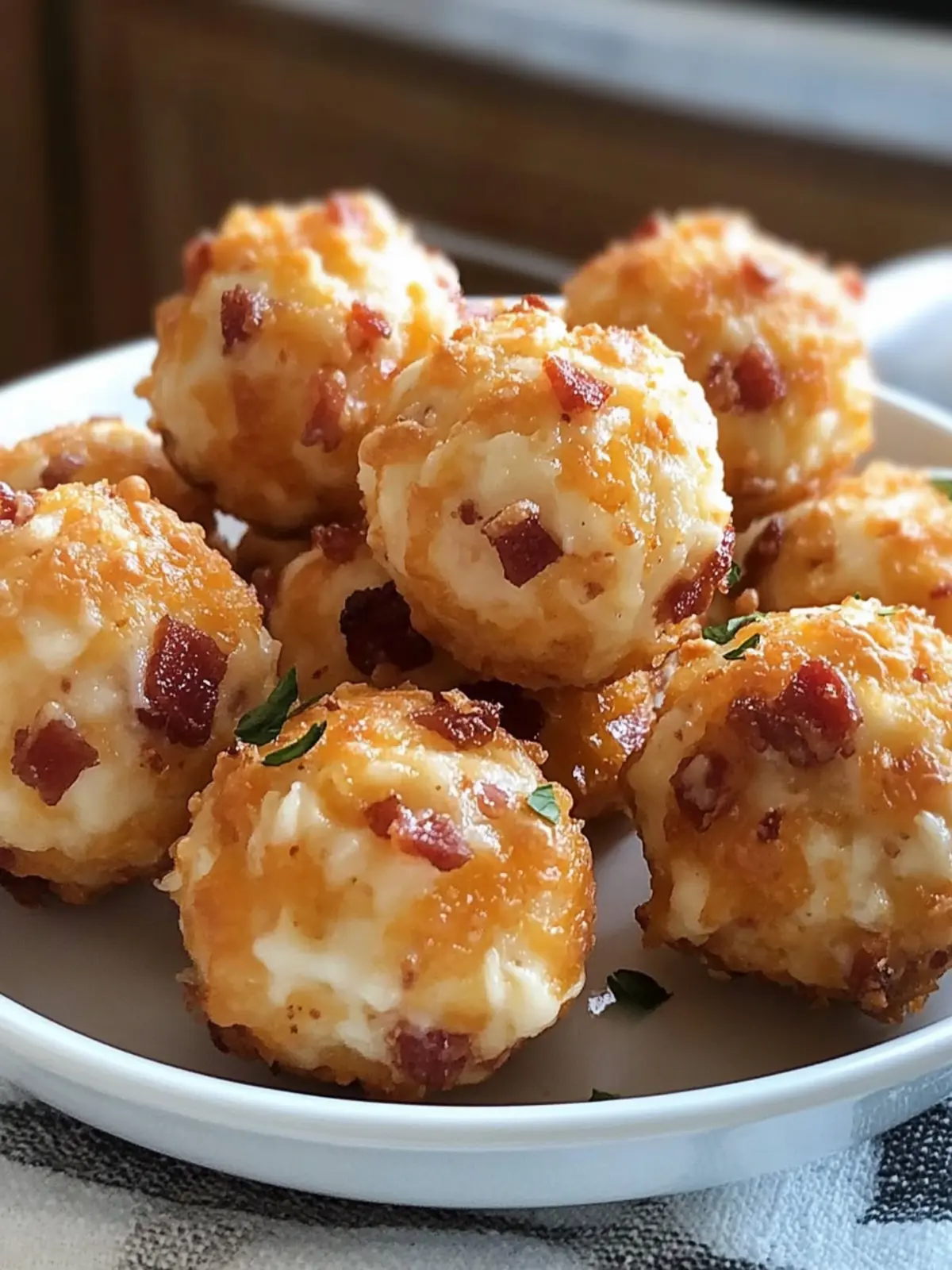 Mouthwatering Low Carb Bacon Cheddar Mini Cheese Balls 2 Low Carb Bacon Cheddar Mini Cheese Balls