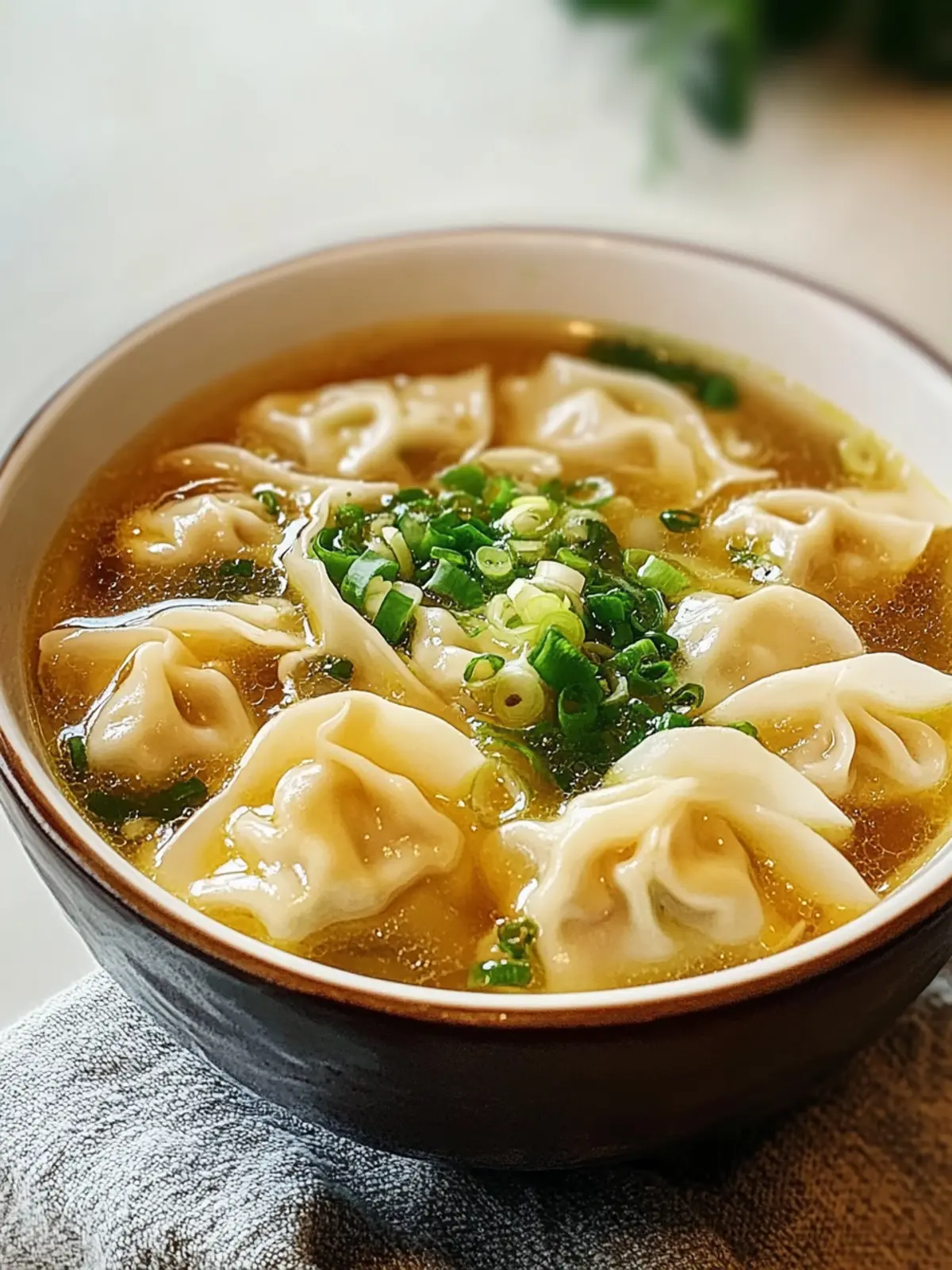 Savory Wonton Soup Recipe with Pork and Shrimp Delight 4 Wonton Soup Recipe