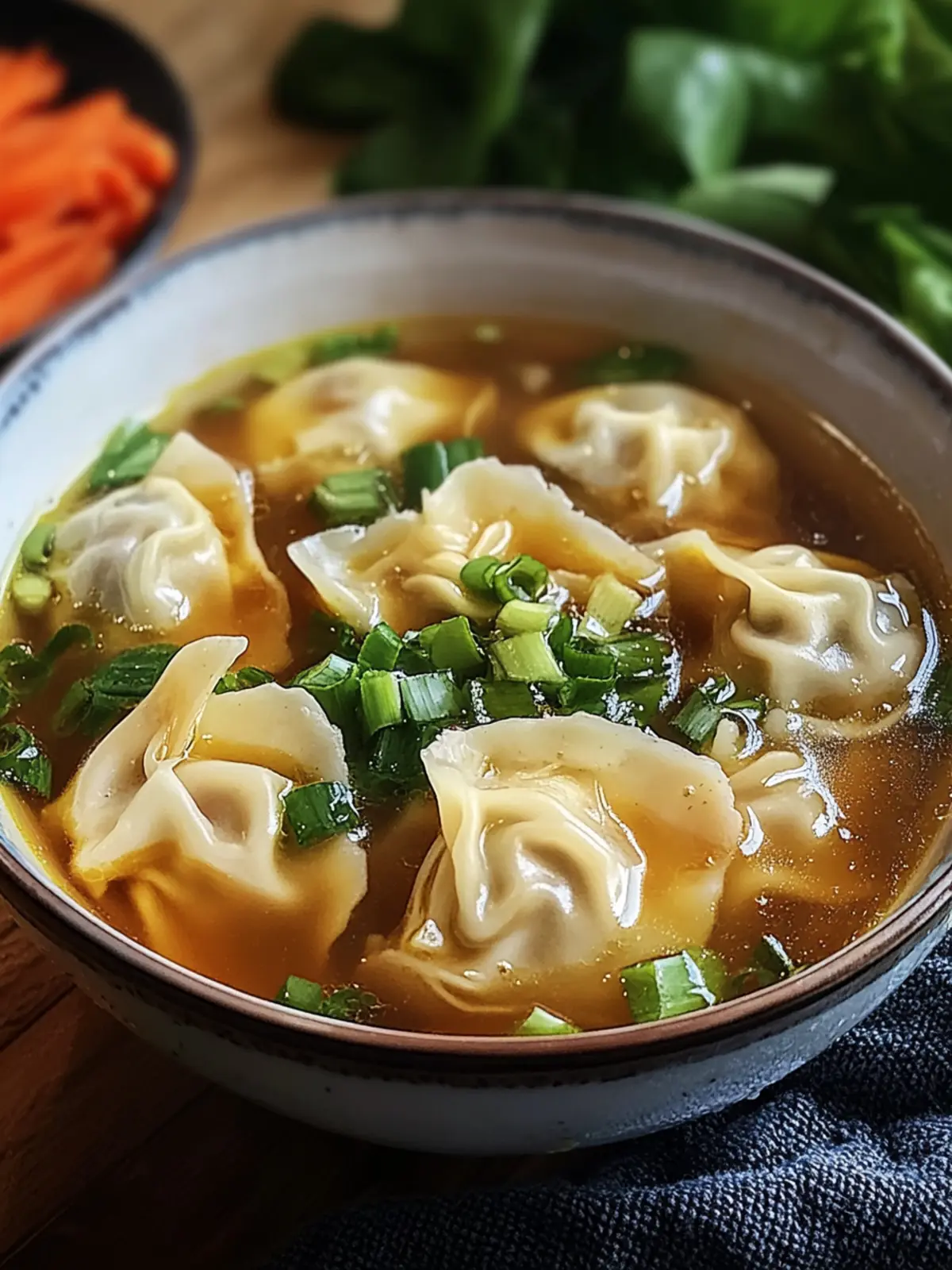 Savory Wonton Soup Recipe with Pork and Shrimp Delight 3 Wonton Soup Recipe
