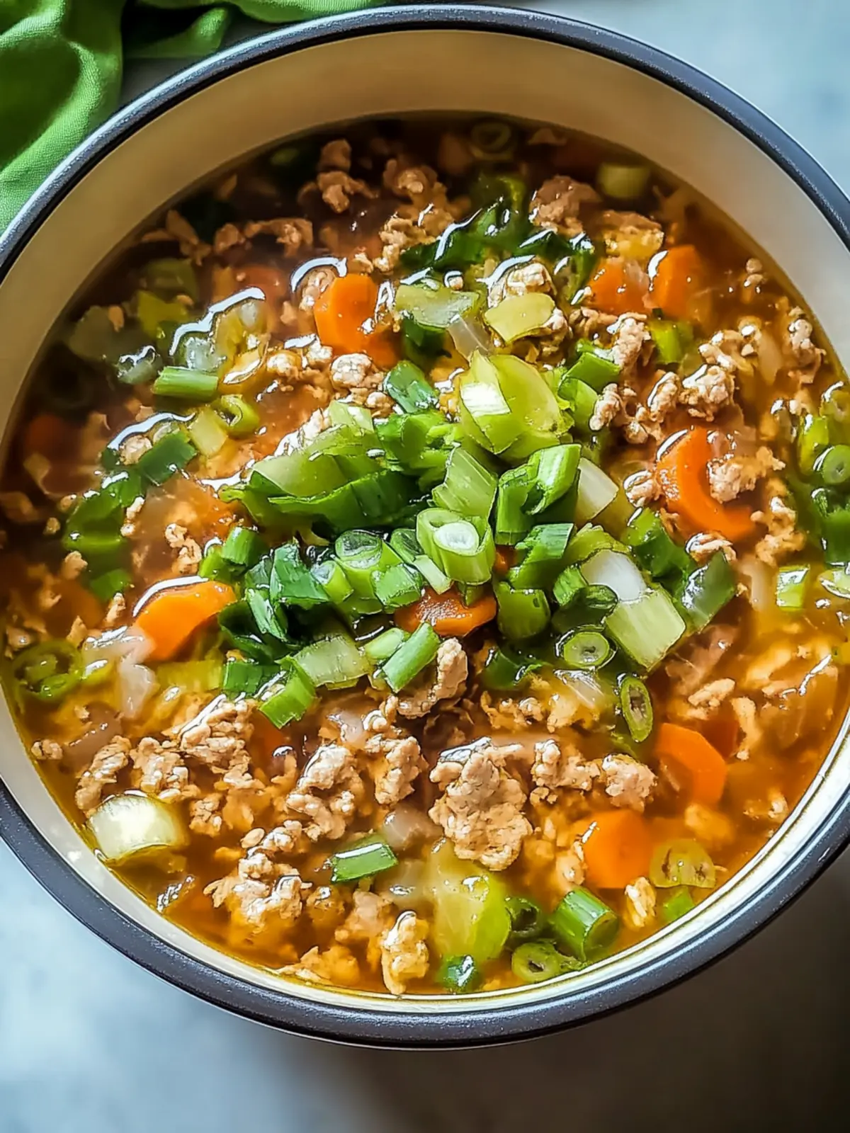 Cozy One-Pot Egg Roll Soup: Your New Comfort Food Favorite 5 Cozy One-Pot Egg Roll Soup