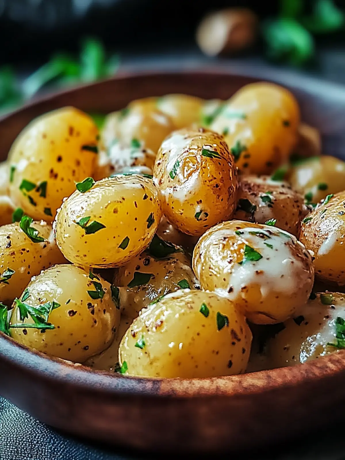 Creamy Garlic Baby Potatoes That Steal the Show at Dinner 4 Creamy Garlic Baby Potatoes