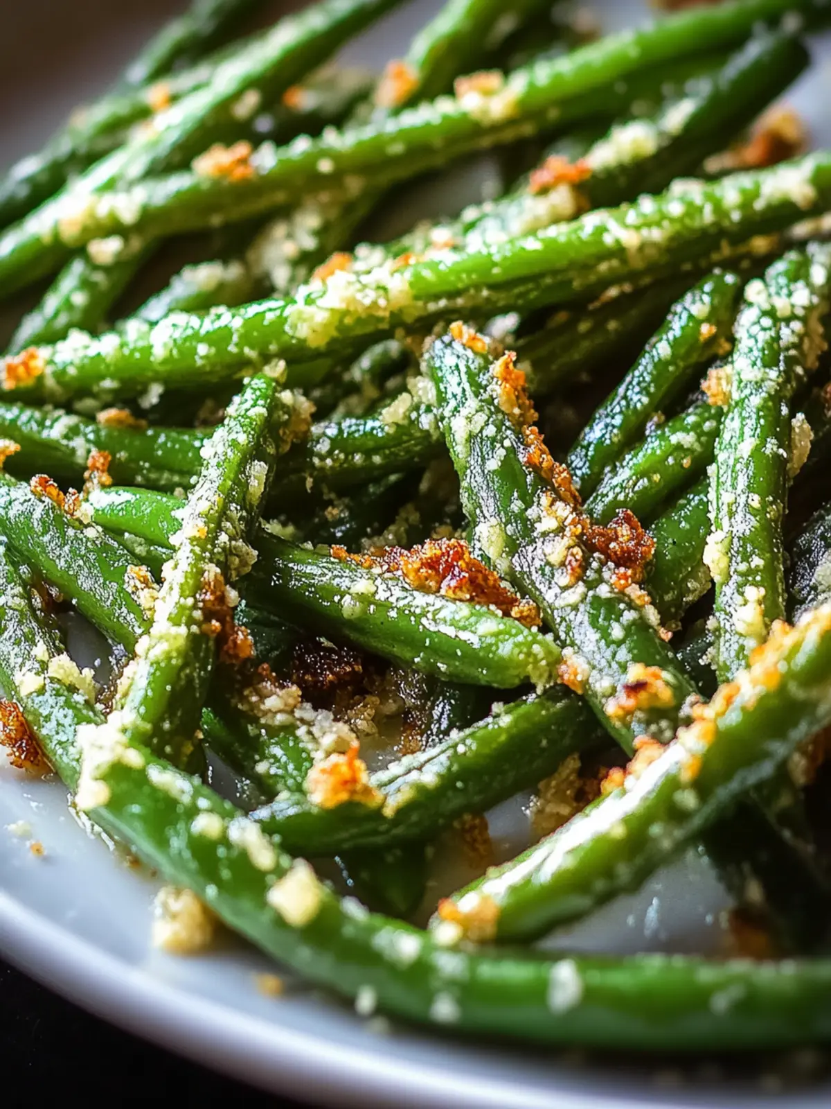 Crispy Garlic Parmesan Roasted Green Beans You’ll Love 3 Crispy Garlic Parmesan Roasted Green Beans