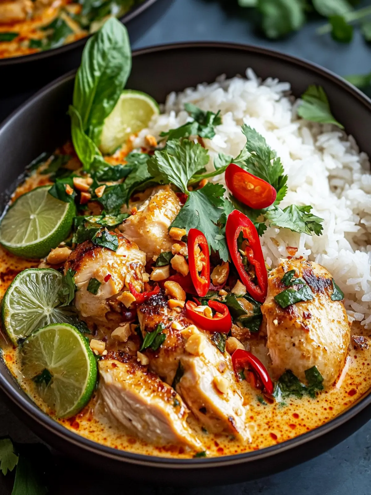 Creamy Thai Red Curry Chicken Bowls for Ultimate Comfort 5 Creamy Thai Red Curry Chicken Bowls