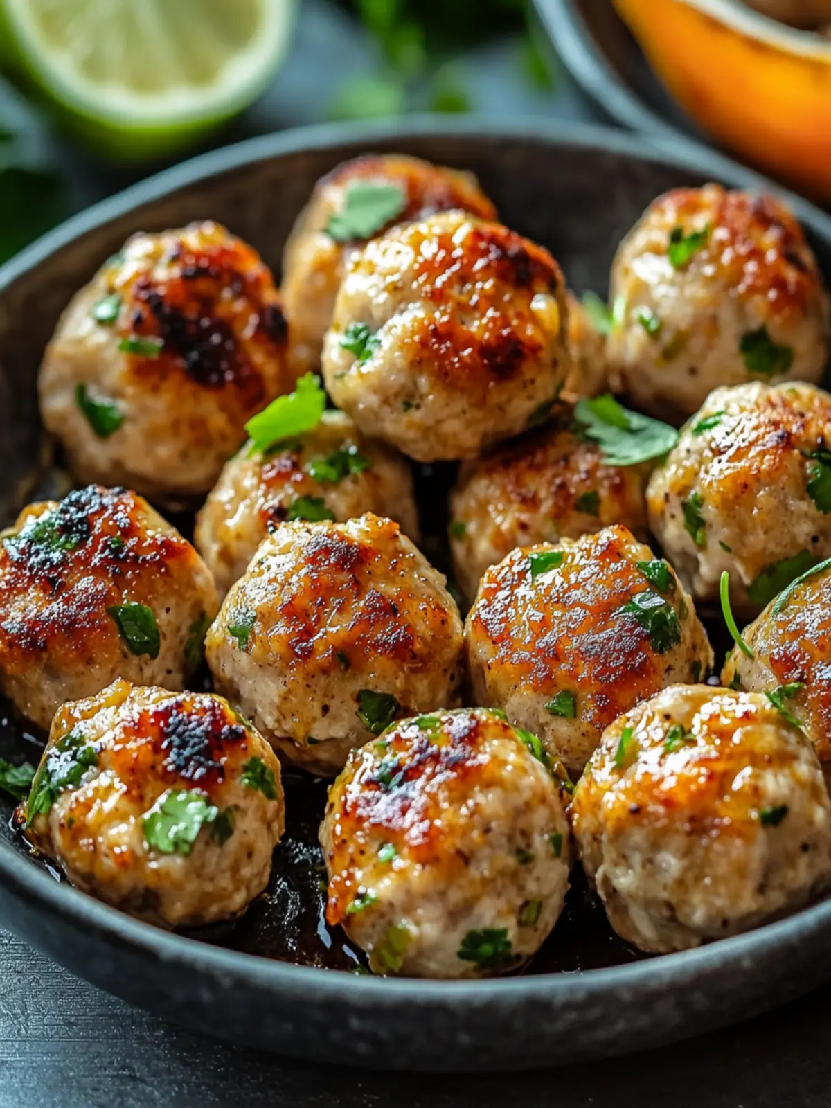 Juicy Thai Chicken Meatballs You'll Crave Weekly for Dinner 5 Juicy Thai Chicken Meatballs You’ll Crave Weekly