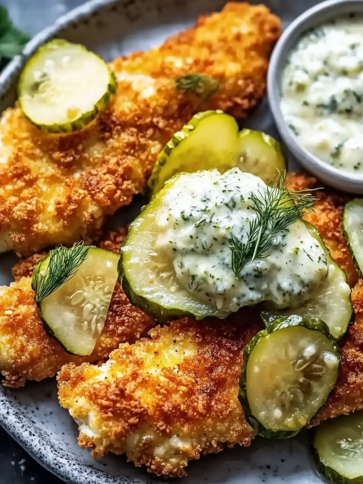 The Best Crispy Dill Pickle Parmesan Chicken You’ll Love 3 The Best Crispy Dill Pickle Parmesan Chicken