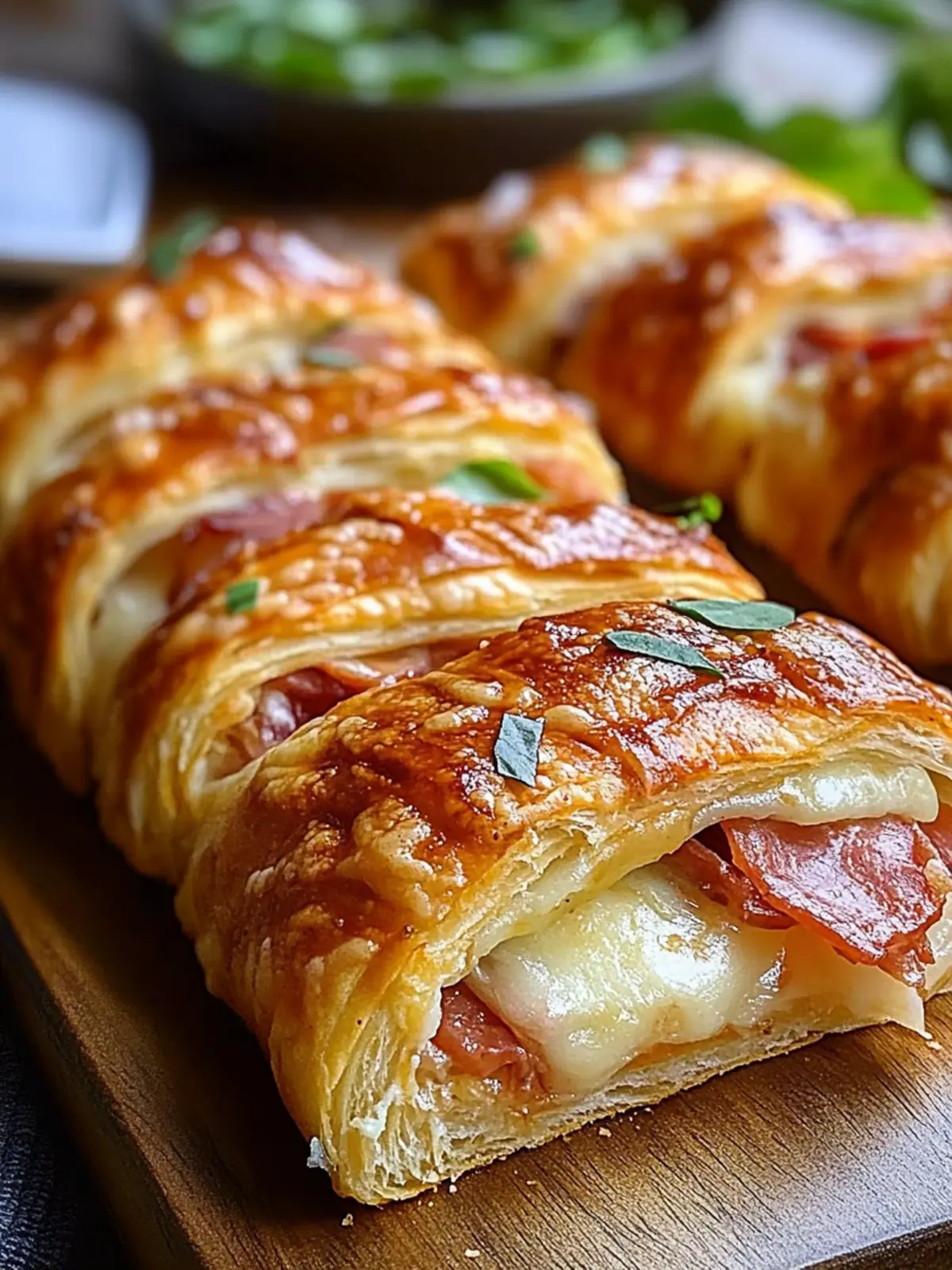 Italian Crescent Roll Sandwich Bake: Easy Family Dinner Delight 2 Italian Crescent Roll Sandwich Bake