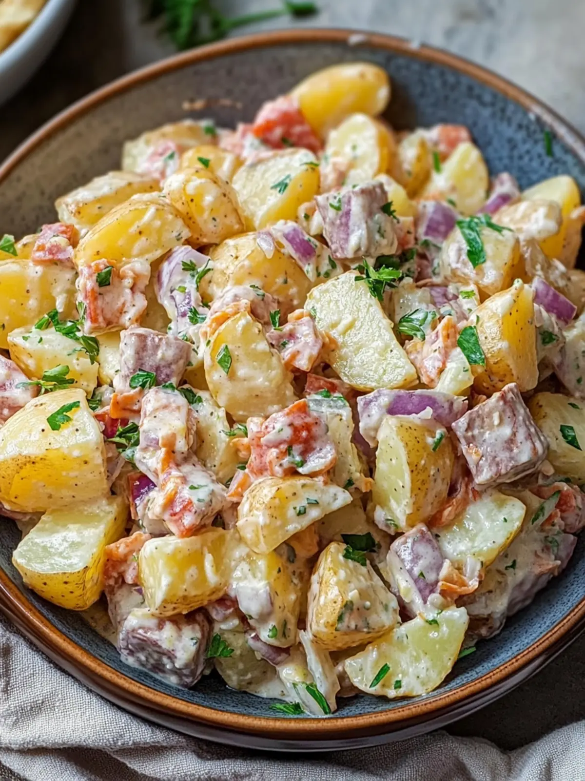 Ultimate Steakhouse Potato Salad Loaded with Flavor and Fun 2 Steakhouse Potato Salad
