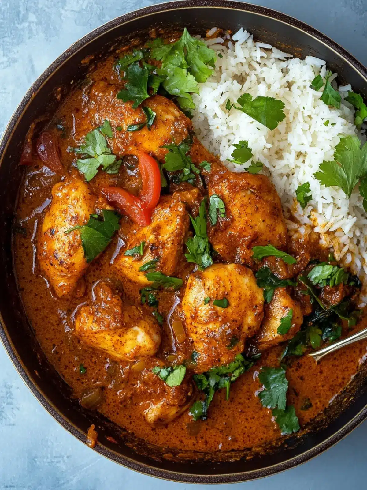 Creamy Paprika Chicken with Rice: A Cozy Home-Cooked Delight 5 Creamy Paprika Chicken with Rice