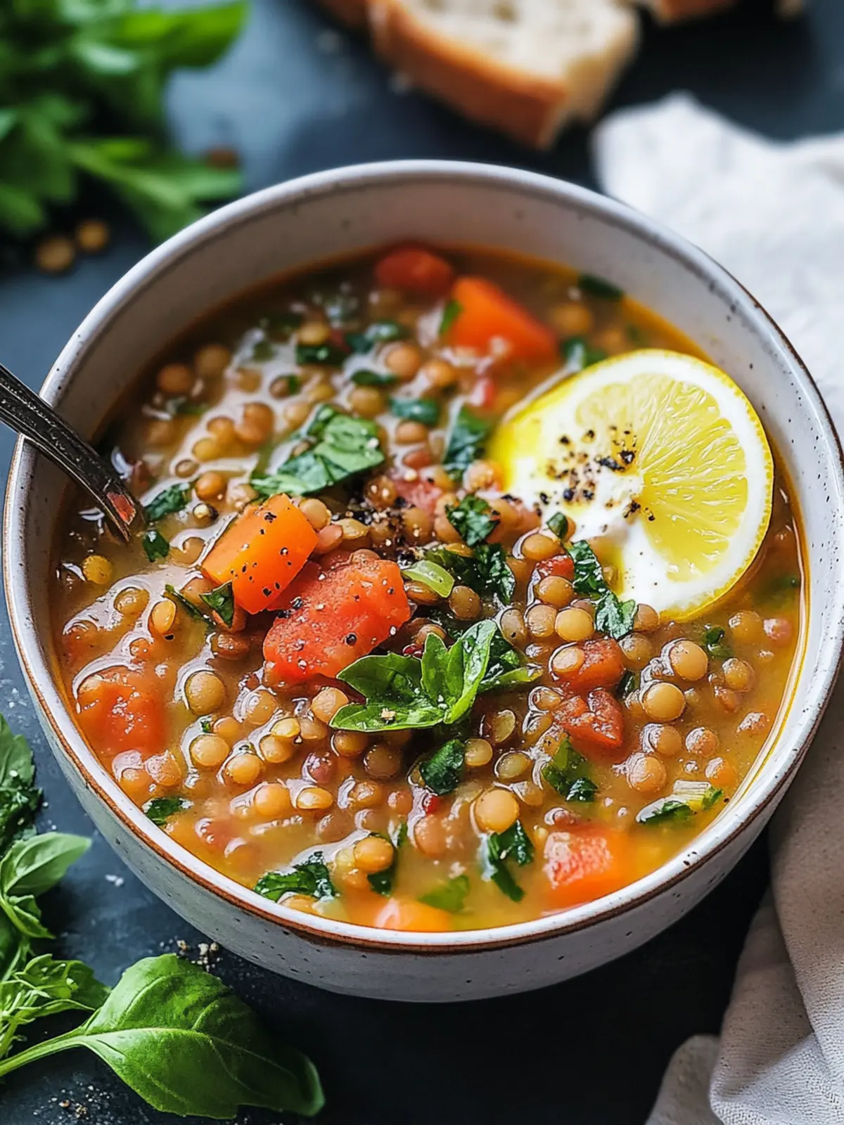 Mediterranean Lentil Soup: Your New Cozy Comfort Food 3 Mediterranean Lentil Soup