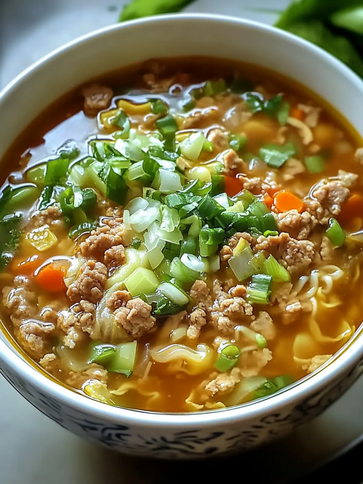 Cozy One-Pot Egg Roll Soup: Your New Comfort Food Favorite 3 Cozy One-Pot Egg Roll Soup