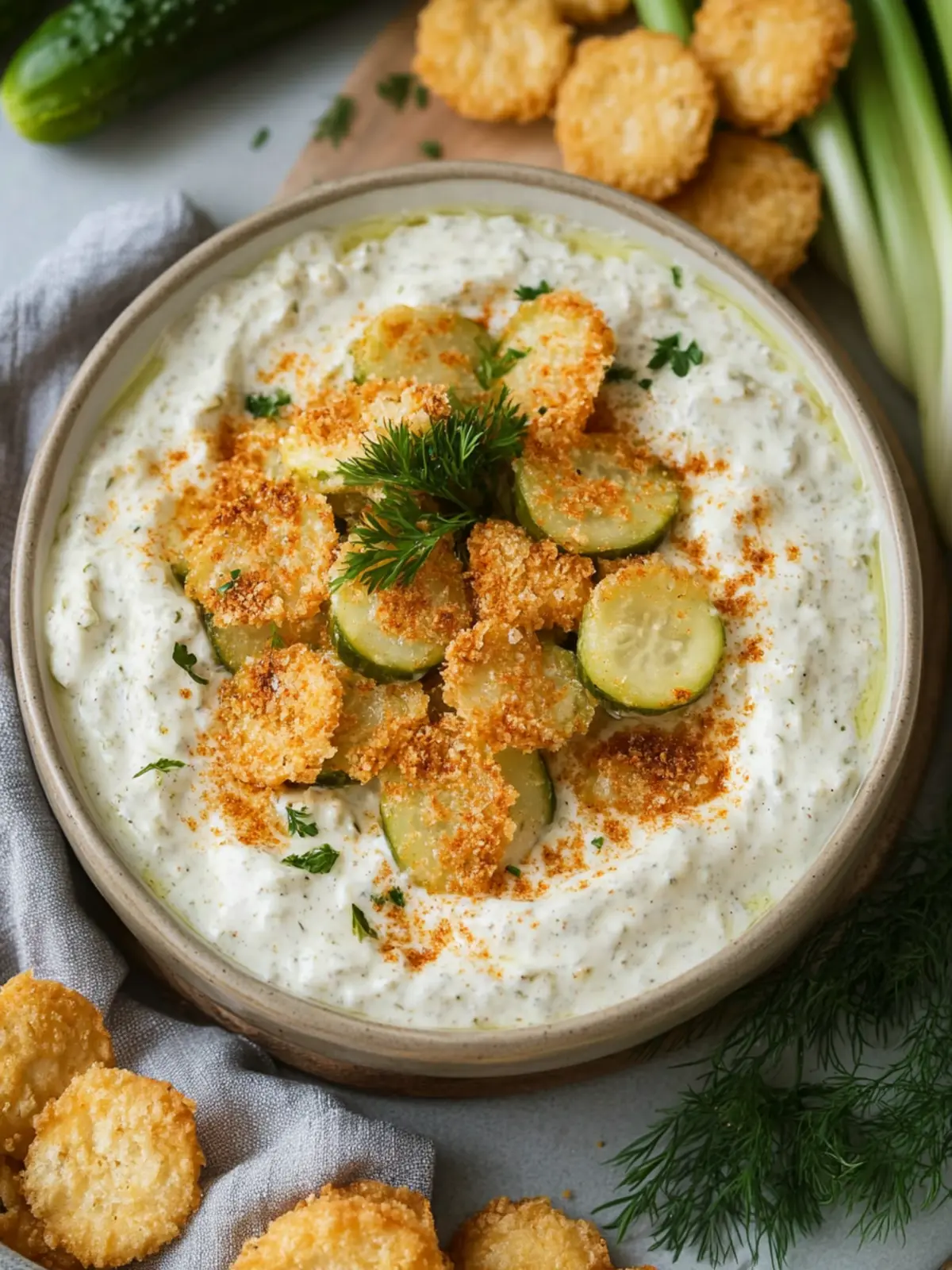 Mouthwatering Fried Pickle Dip That'll Wow Your Guests 5 Fried Pickle Dip