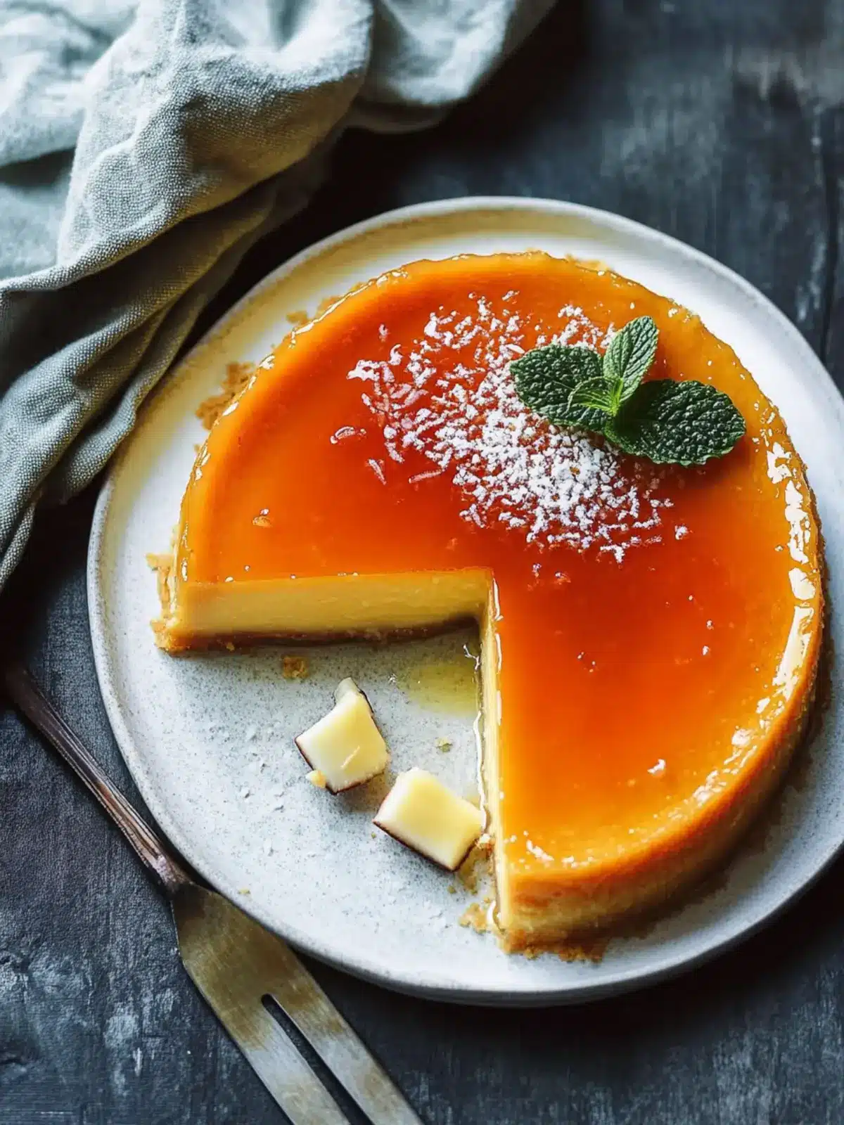 Indulge in French Antilles Coconut Flan: A Tropical Joy! 5 French Antilles Coconut Flan