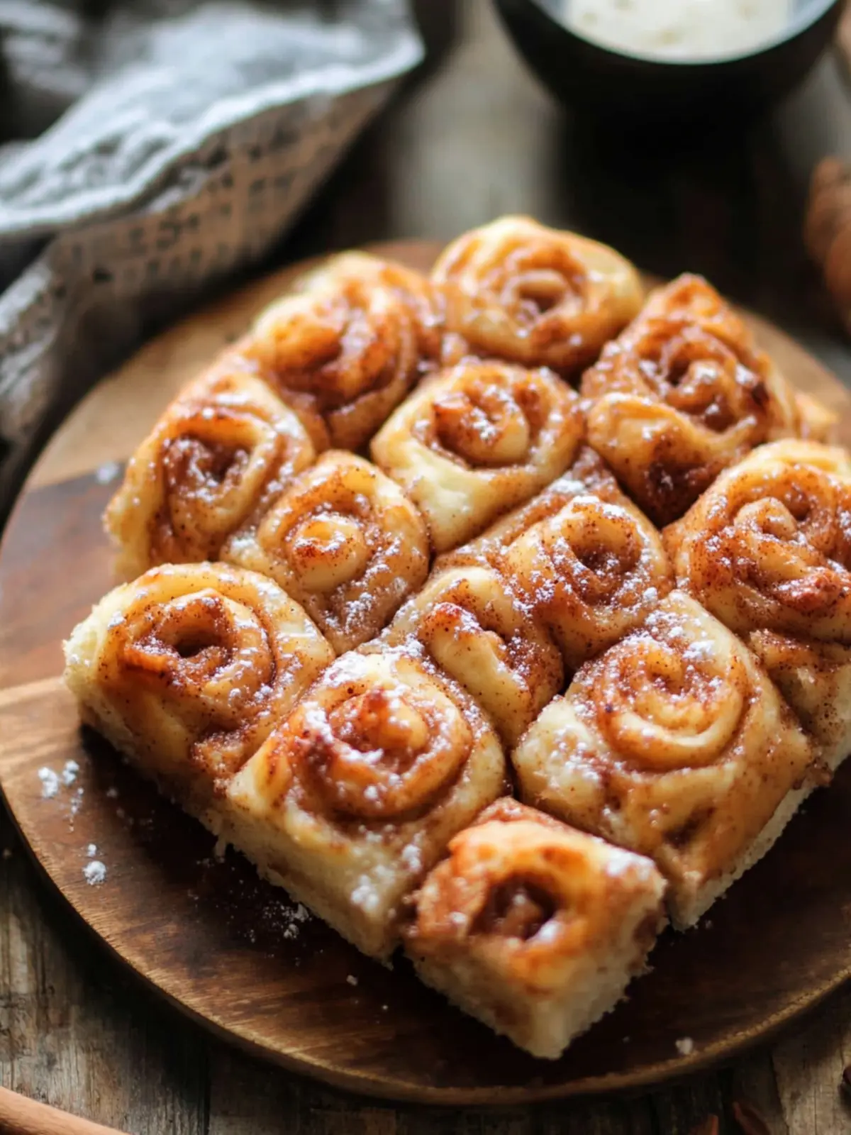 Fluffy Cinnamon Roll Focaccia with Creamy Icing Bliss 2 Cinnamon Roll Focaccia