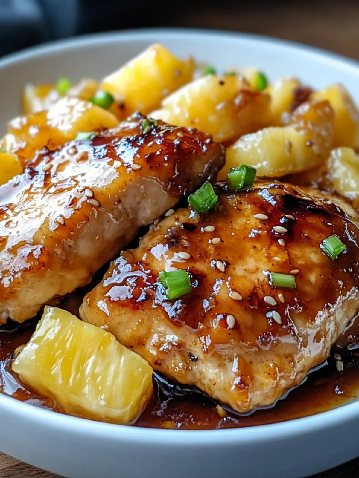Savory Air Fryer Pineapple Teriyaki Chicken Fillet in 30 Minutes 3 Air Fryer Pineapple Teriyaki Chicken Fillet