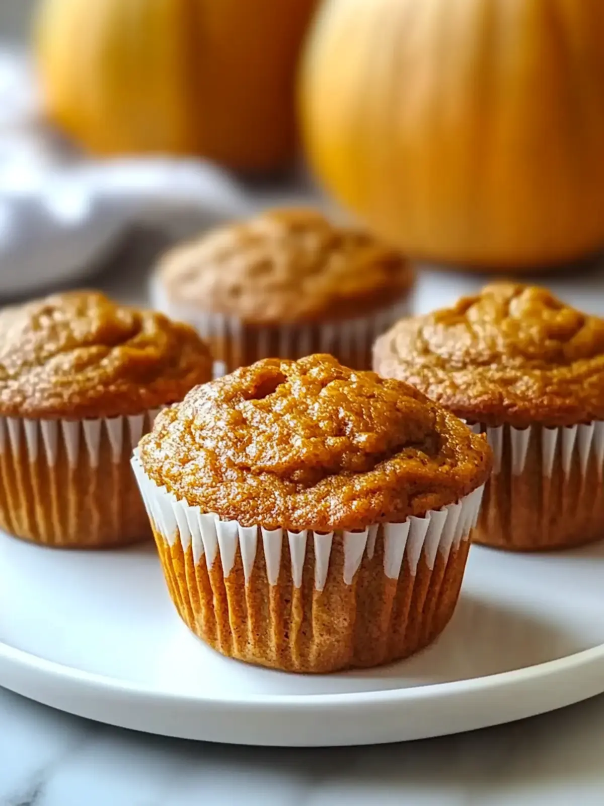 Deliciously Healthy Pumpkin Muffins to Brighten Your Morning 5 Healthy Pumpkin Muffins
