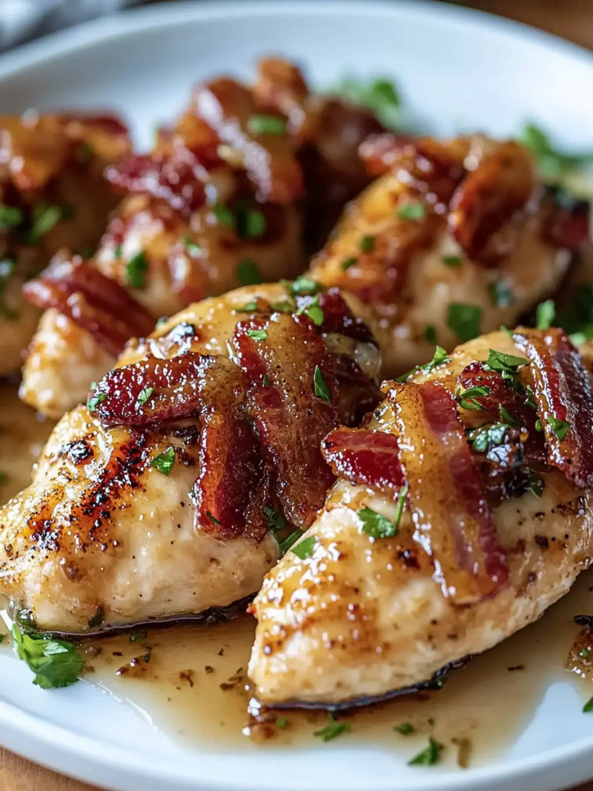 Savor Maple Garlic Bacon Chicken in Just 30 Minutes! 5 Maple Garlic Bacon Chicken