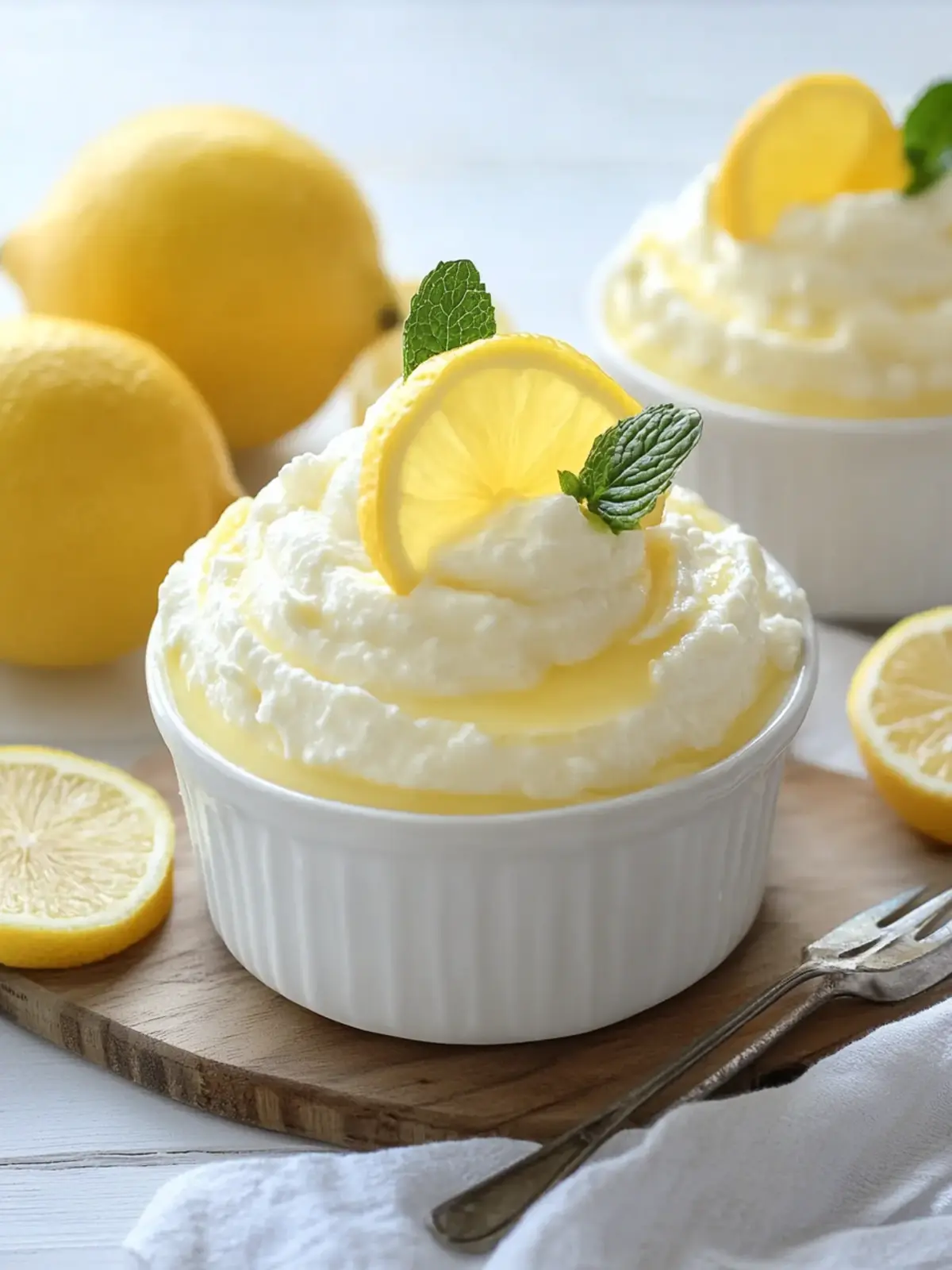 Zesty Lemon Cottage Cheese Pudding: A High-Protein Delight 3 Lemon Cottage Cheese Pudding