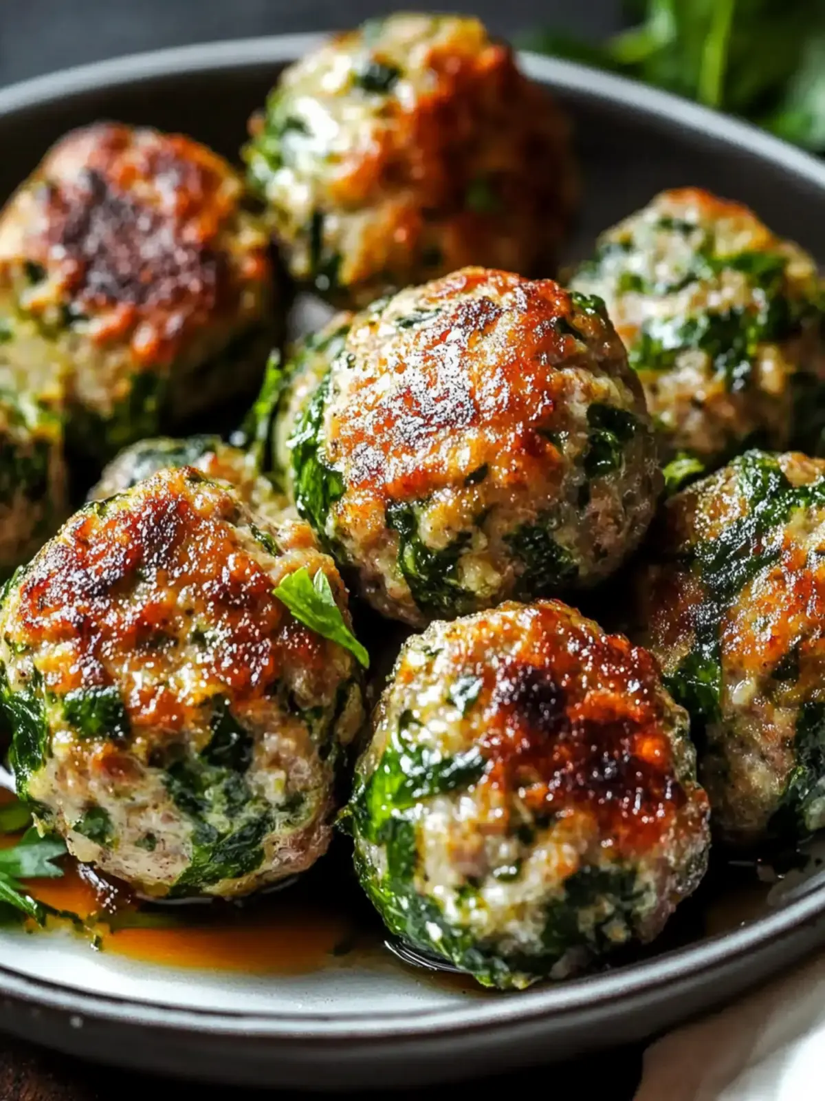 Spinach Garlic Meatballs Recipe for a Cozy Dinner Delight 5 Spinach Garlic Meatballs Recipe