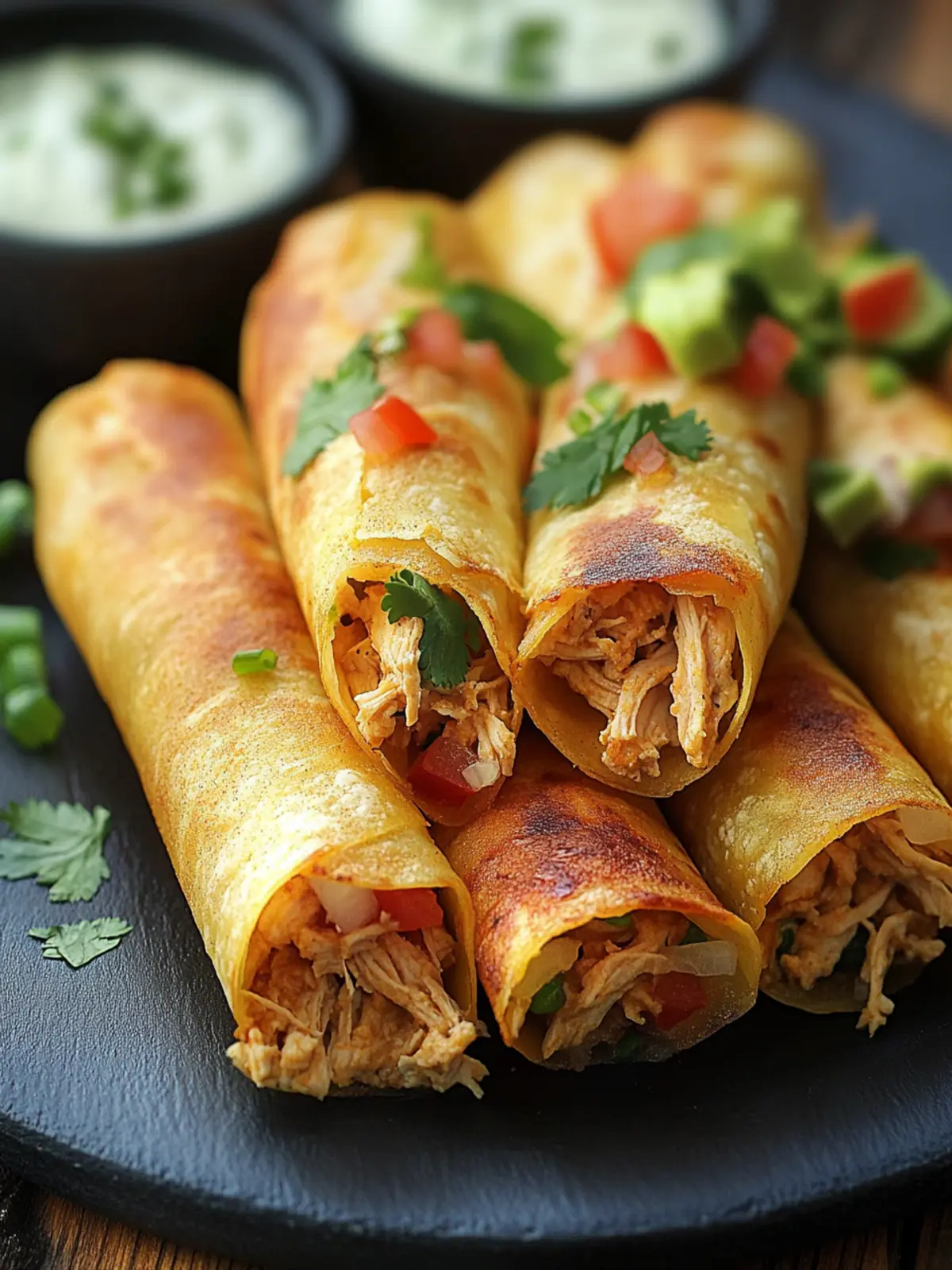 Creamy Pulled Chicken Taquitos for Quick Family Fun 3 Creamy Pulled Chicken Taquitos