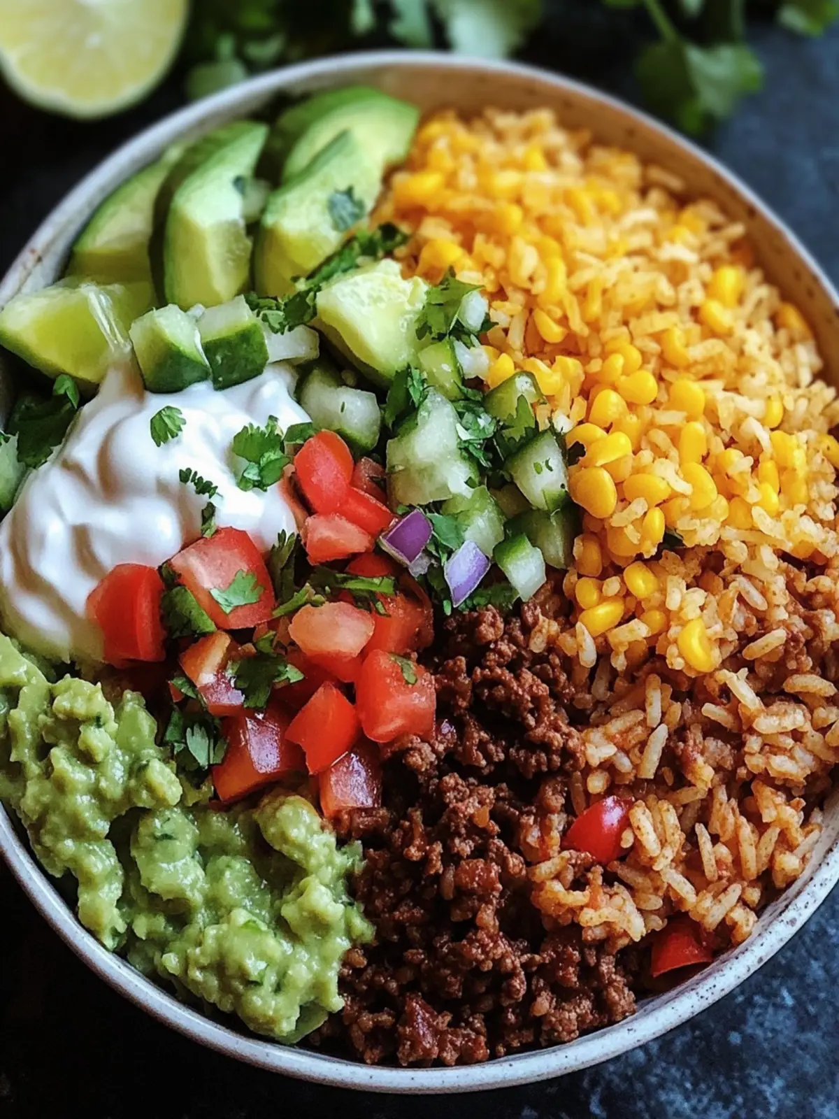 Taco Rice Bowl Delight – Quick, Customizable Family Favorite 5 Taco Rice Bowl
