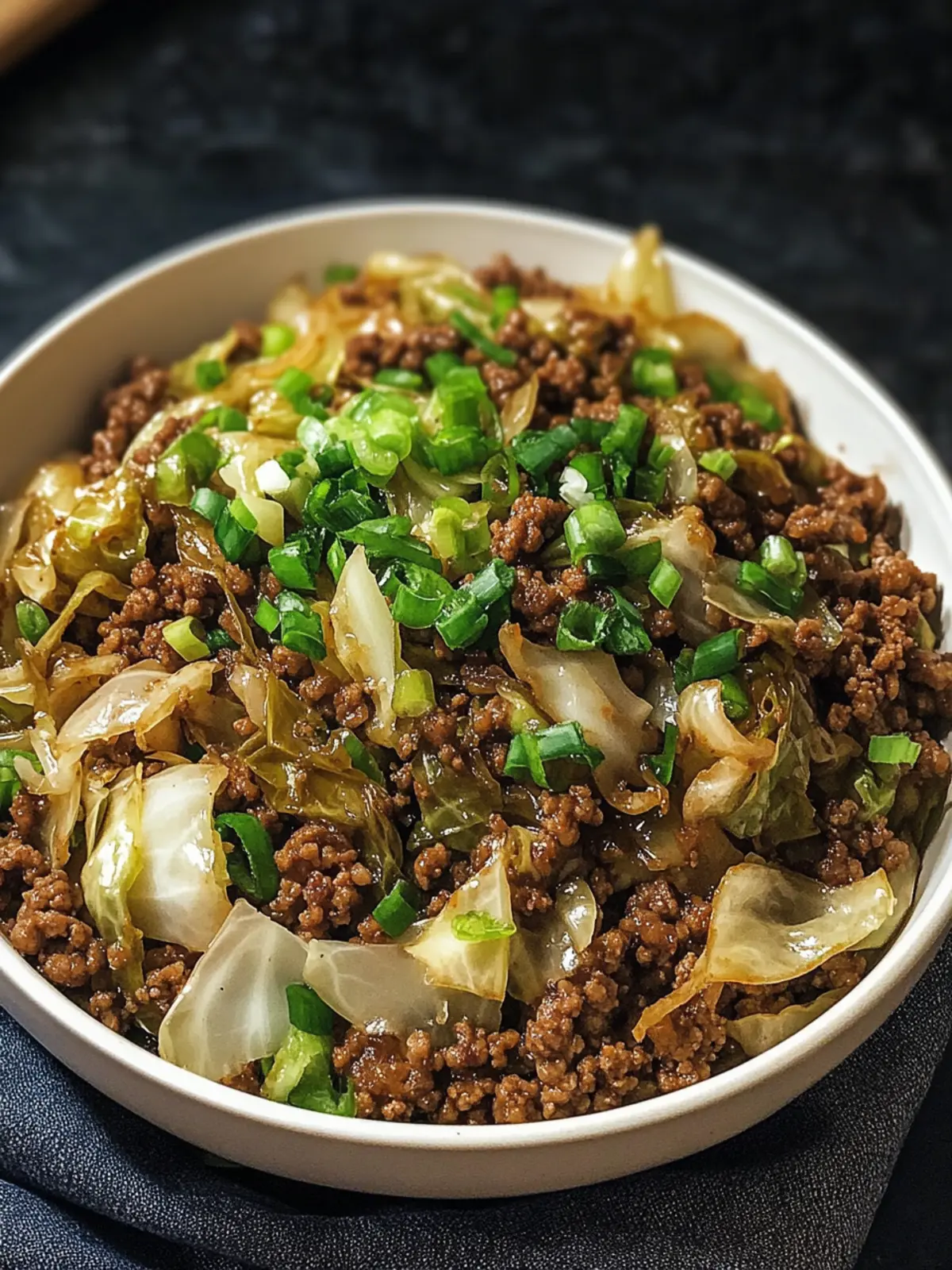 Savor Low-Carb Mongolian Ground Beef and Cabbage Tonight 3 Low-Carb Mongolian Ground Beef and Cabbage
