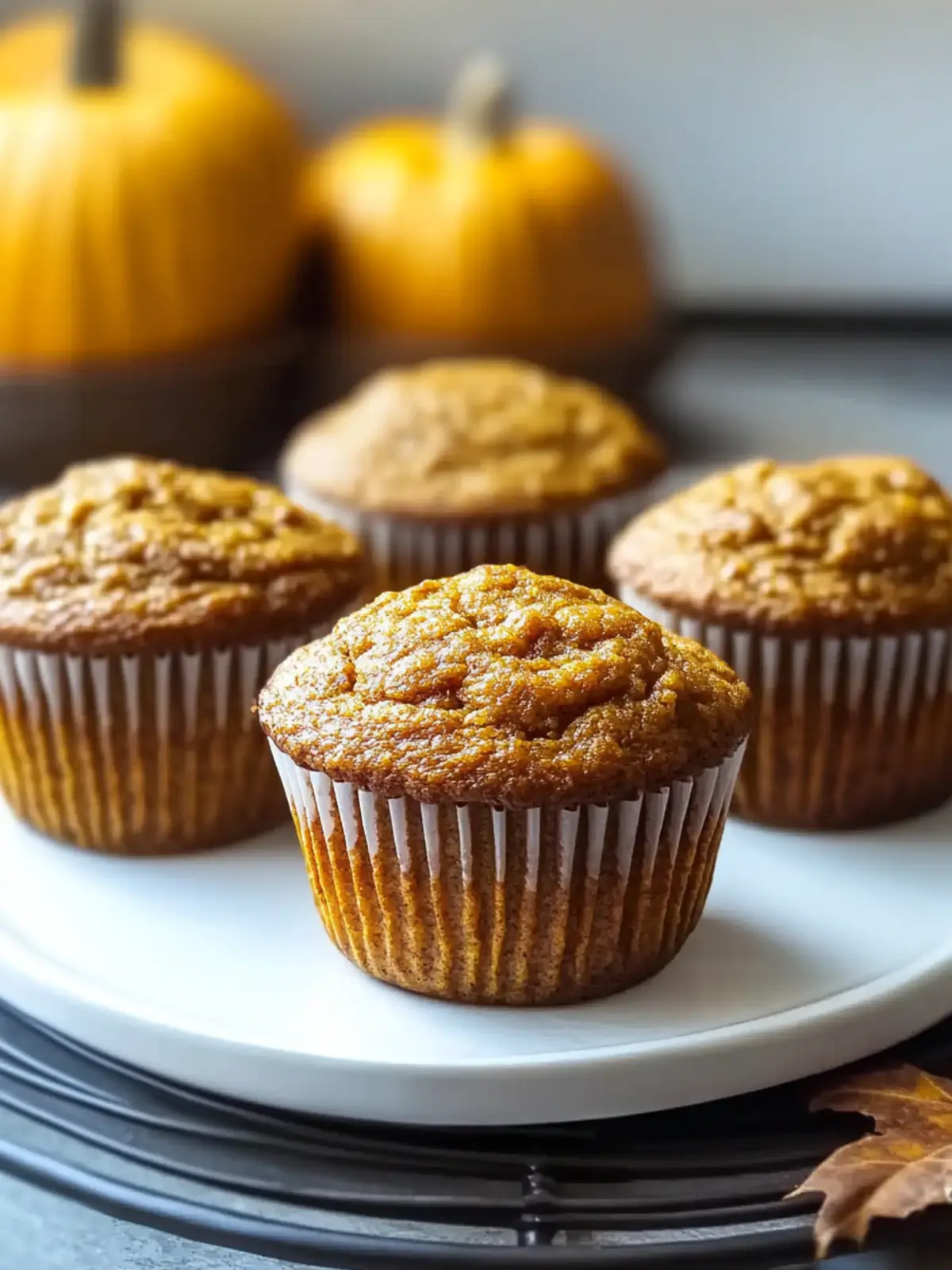 Deliciously Healthy Pumpkin Muffins to Brighten Your Morning 3 Healthy Pumpkin Muffins