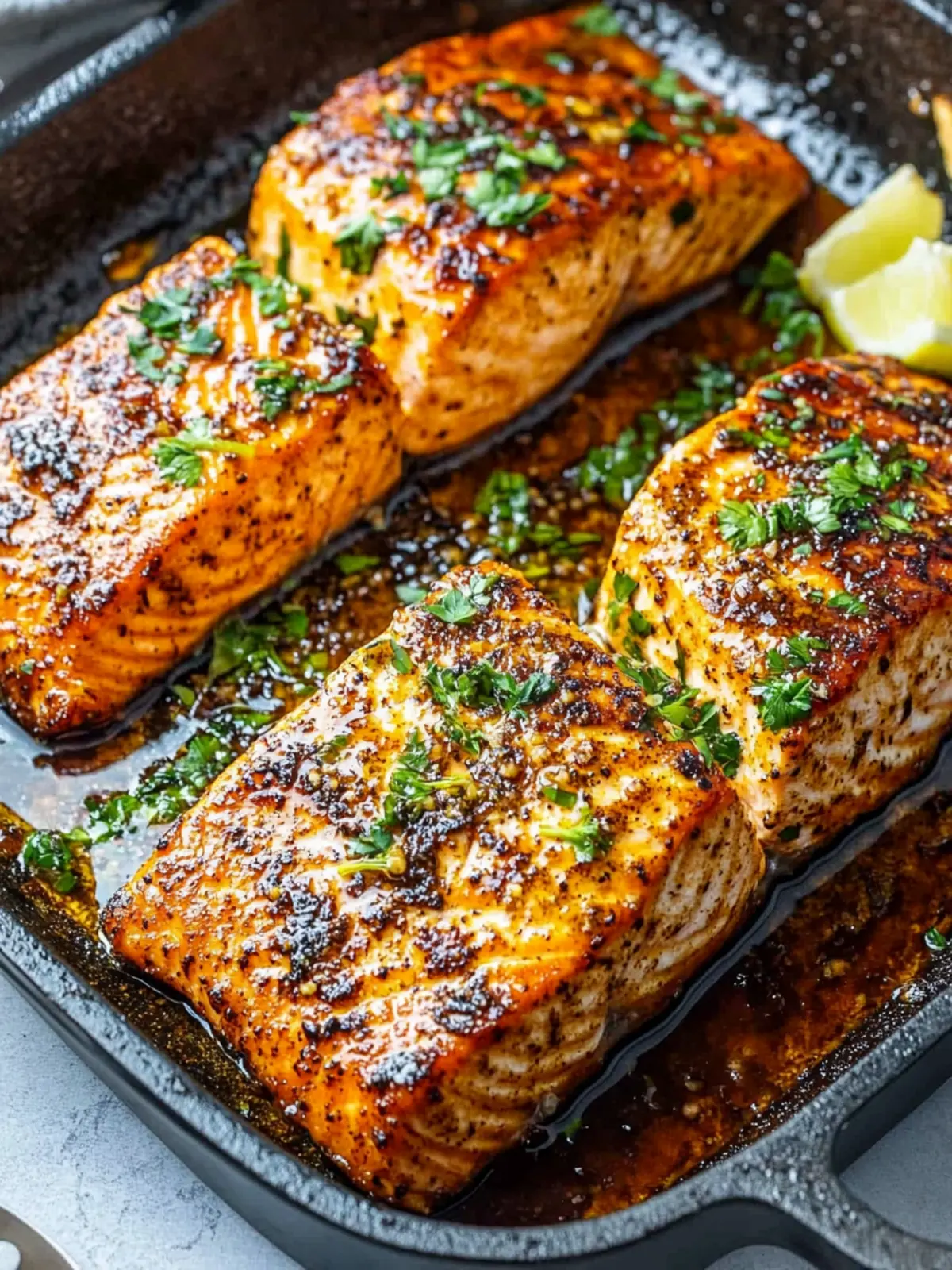 Cajun Honey Butter Salmon: A Sweet and Spicy Dinner Treat 5 Cajun Honey Butter Salmon