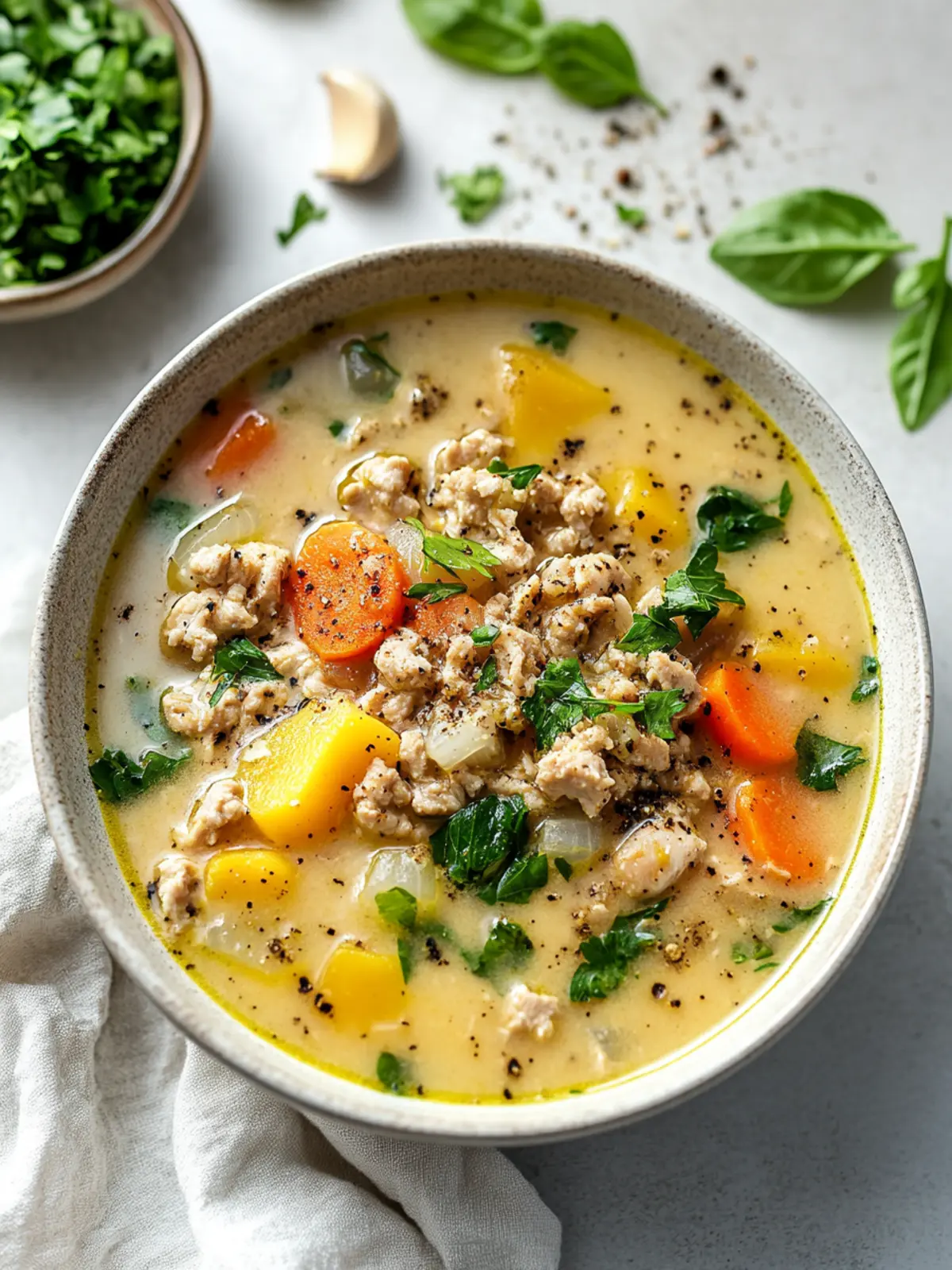 Hearty Ground Chicken Soup for Cozy Nights In 3 Ground Chicken Soup