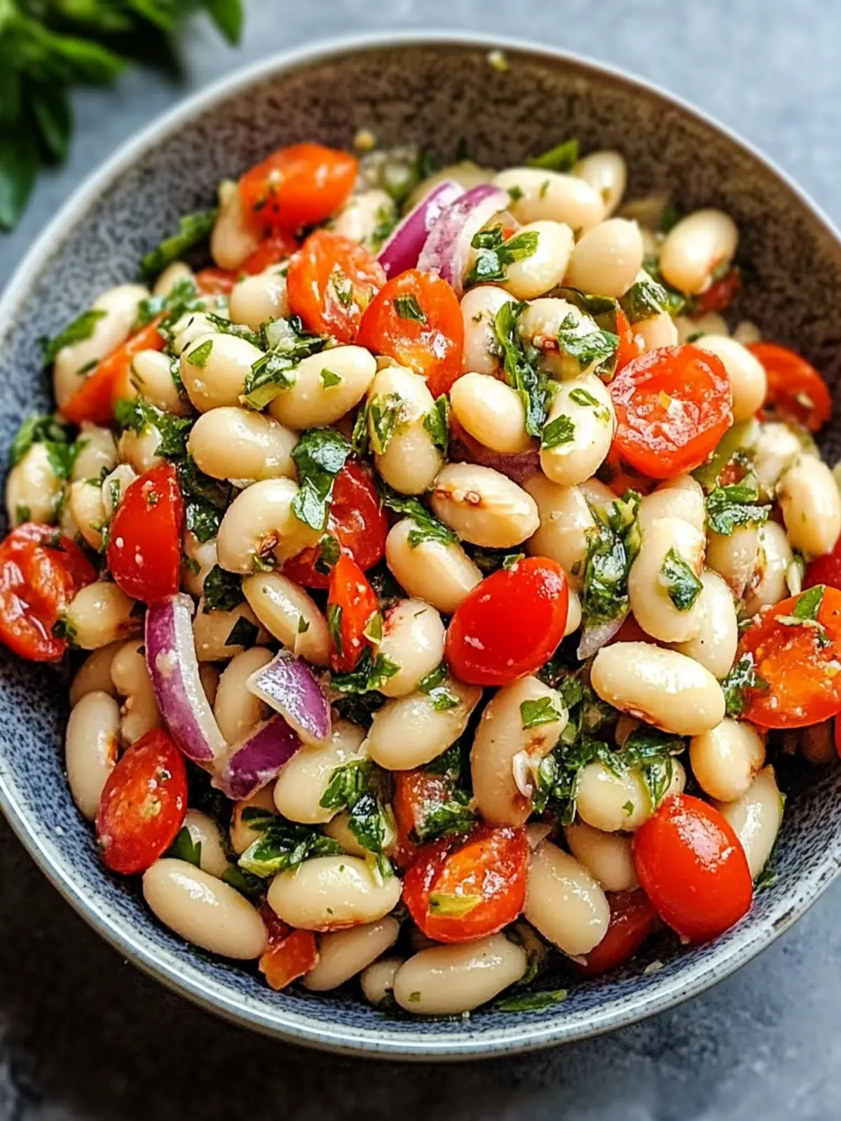 Easy Italian White Bean Salad for Quick Nutritious Meals 2 Italian White Bean Salad