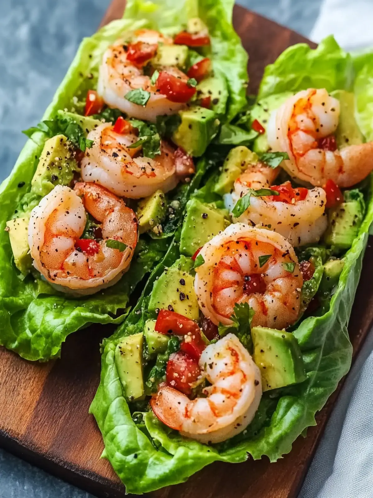 Fresh Shrimp Avocado Lettuce Boats Recipe for Quick Delights 5 Shrimp Avocado Lettuce Boats Recipe