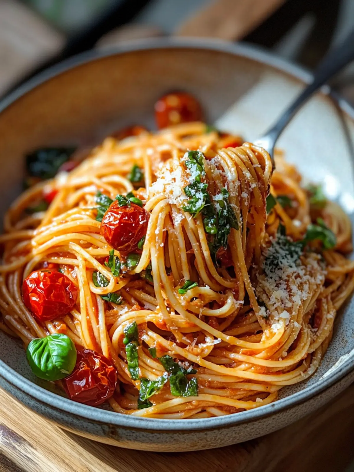 Roasted Tomato Garlic Pasta That'll Warm Your Soul 4 Roasted Tomato Garlic Pasta