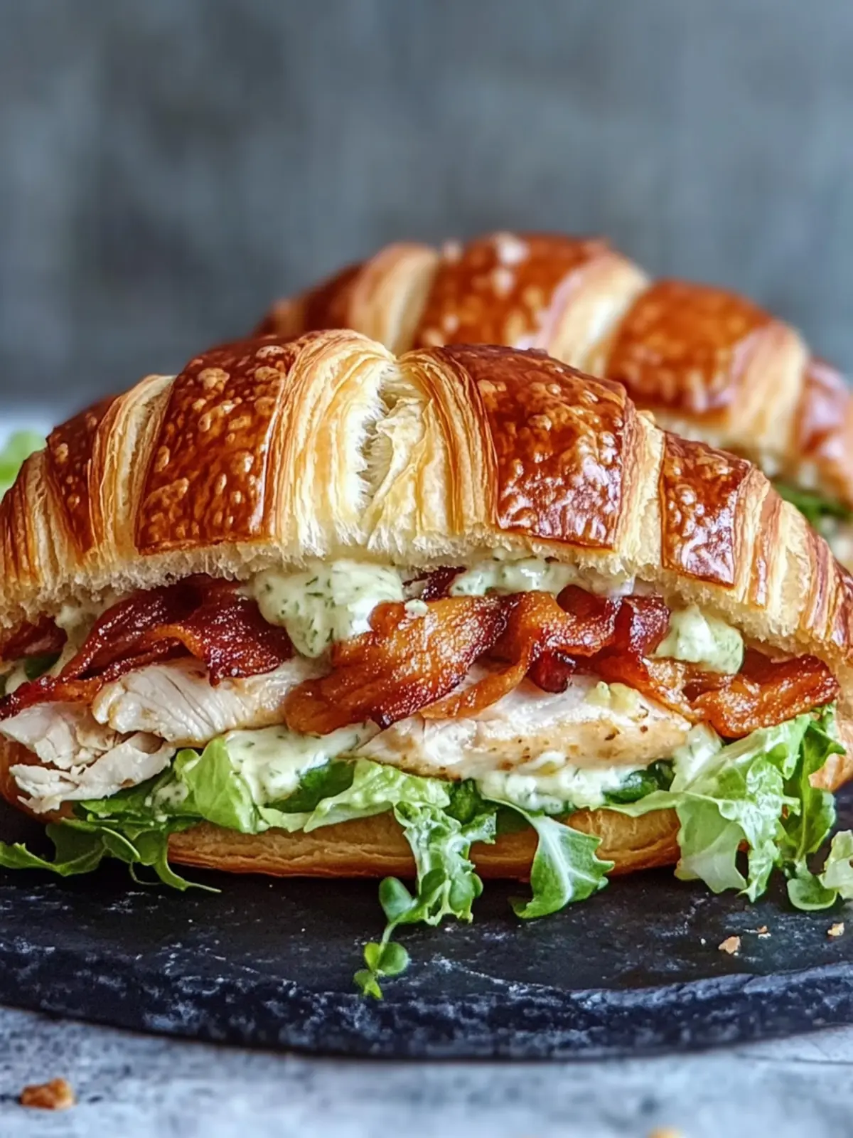 Irresistible Chicken Caesar Croissant Sandwich Recipe You'll Love 4 Irresistible Chicken Caesar Croissant Sandwich Recipe