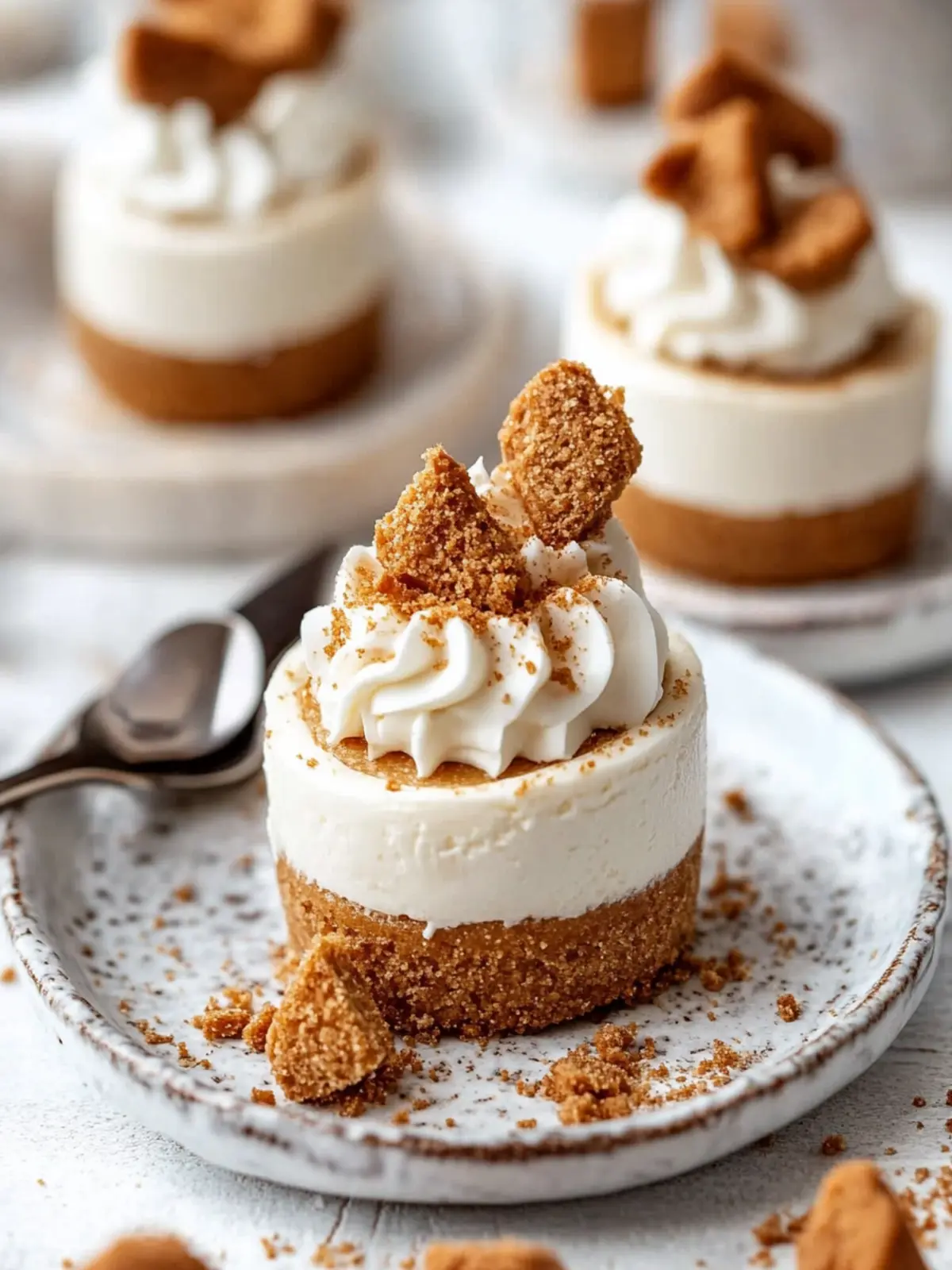 Delicious No Bake Mini Biscoff Cheesecakes That Wow Every Bite 5 No Bake Mini Biscoff Cheesecakes