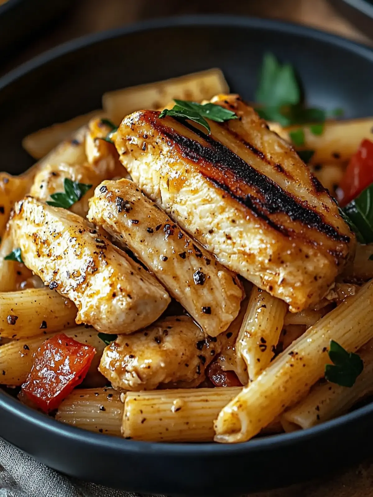 Honey Pepper Chicken Panini Pasta: Sweet, Spicy, Comfort Food Delight 5 Honey Pepper Chicken Panini Pasta