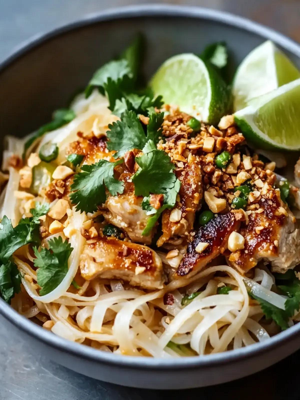 Delicious Chicken Pad Thai Ready in Just 30 Minutes! 3 Chicken Pad Thai
