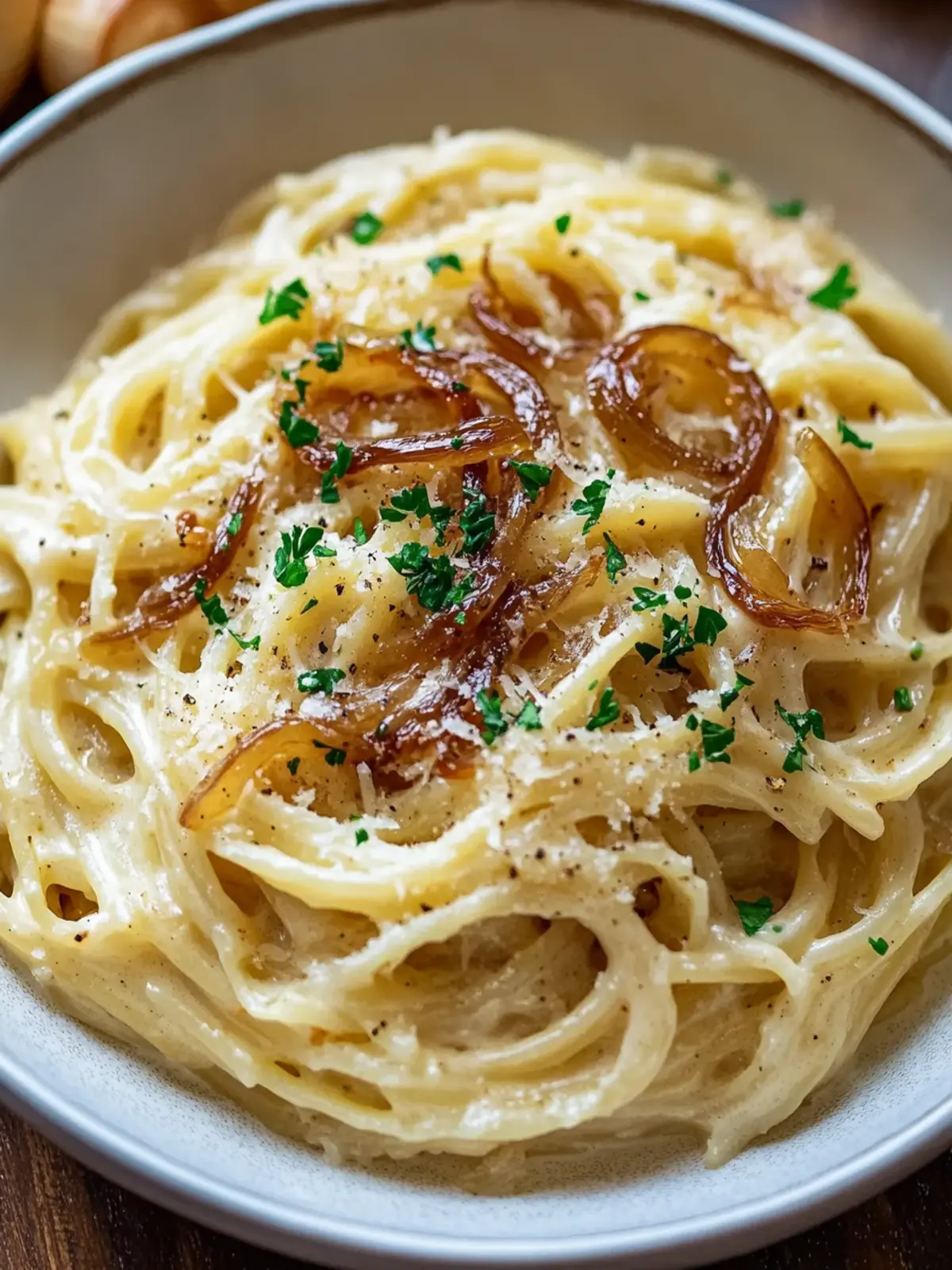 Creamy Caramelized Onion Pasta for Cozy Dinner Bliss 3 Creamy Caramelized Onion Pasta